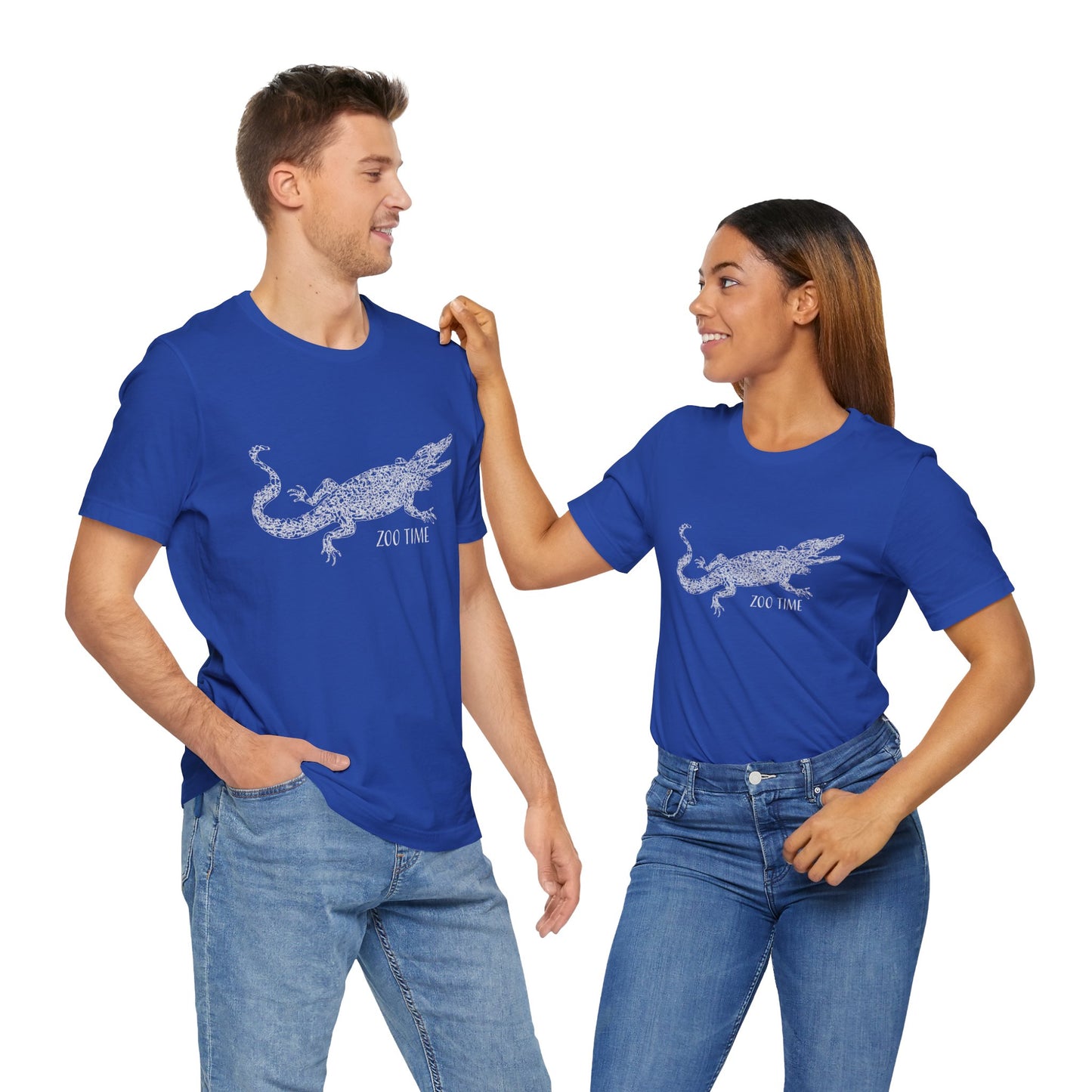 Unisex Tee Shirt with animals Print