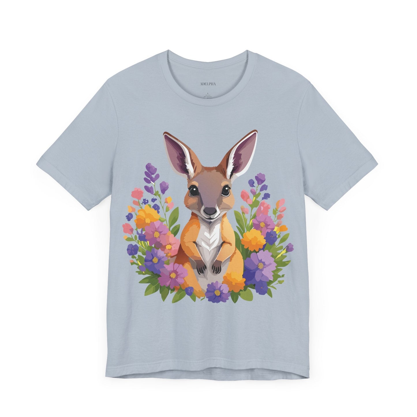 Kangaroo Graphic Unisex 100 Cotton Vintage Animal Artwork Tee 2