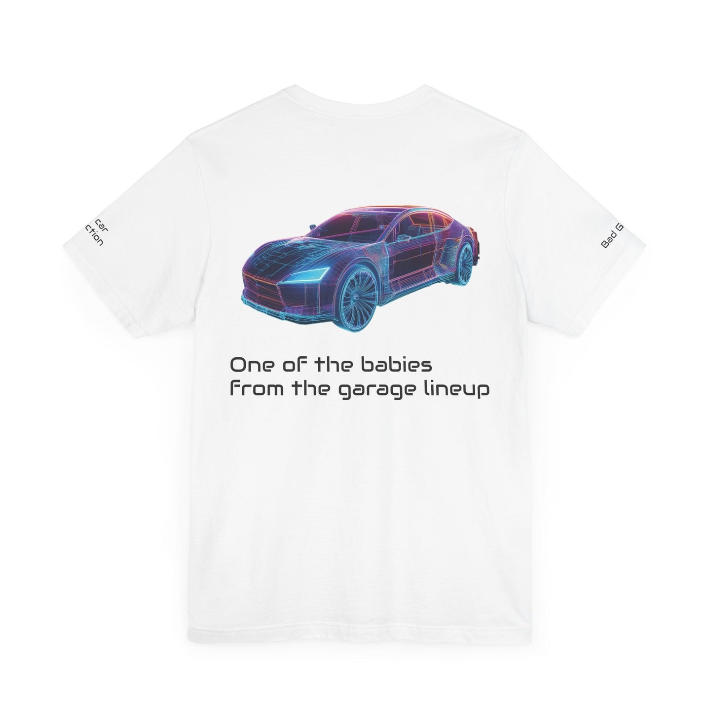 Car Graphic Tee Shirt 100 Percent Cotton Lightweight Car Tees From Bad Galaxy USA Made Guaranteed