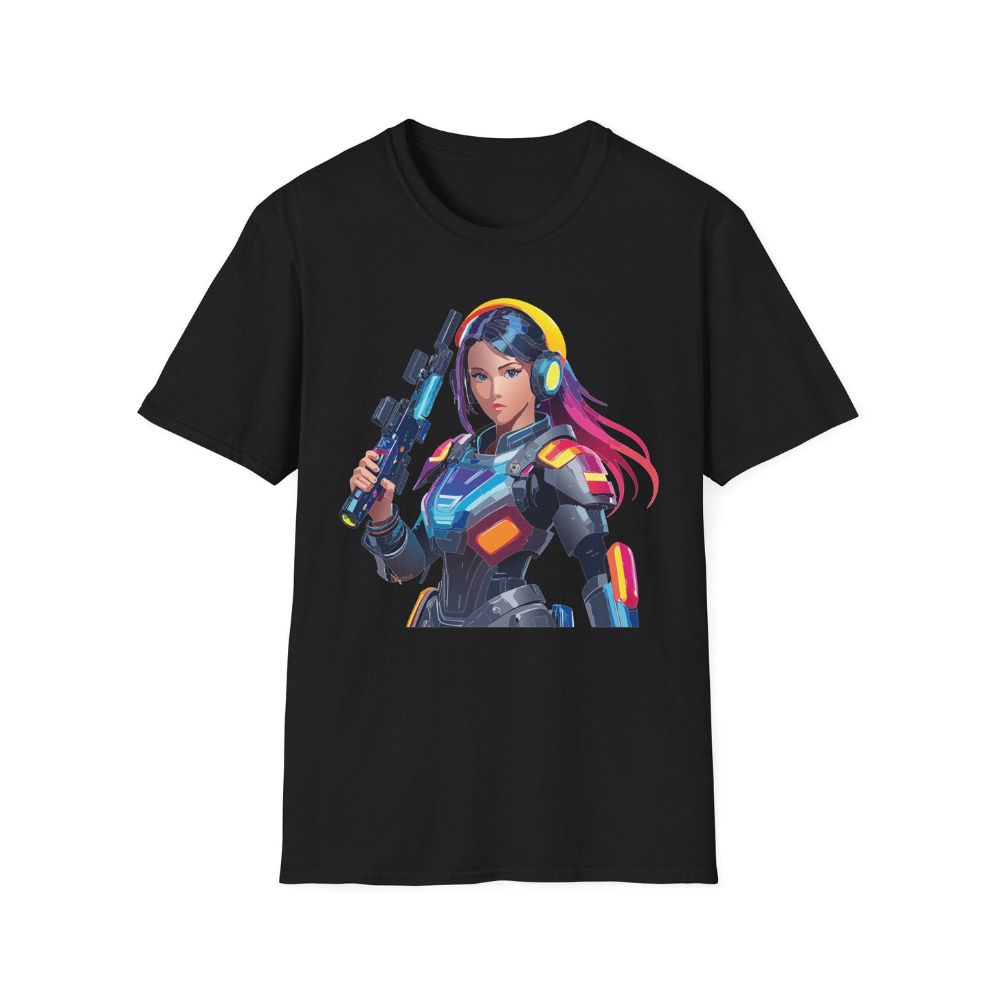 Robocop T Shirt Unisex Softstyle 64000 Graphic Tee With Robocop Art Design Premium
