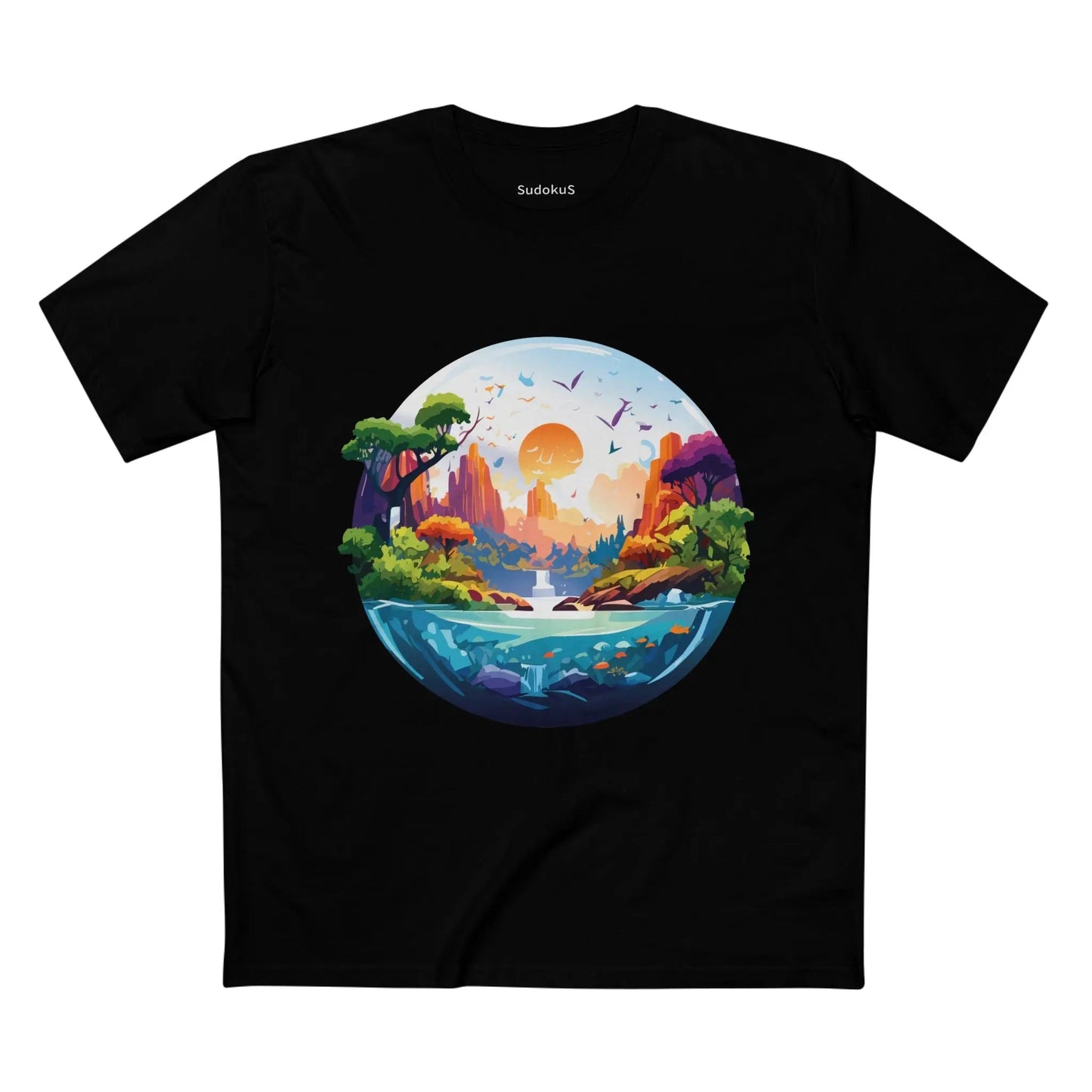 Fantasy Graphic Unisex 100 Cotton Staple Tee 9