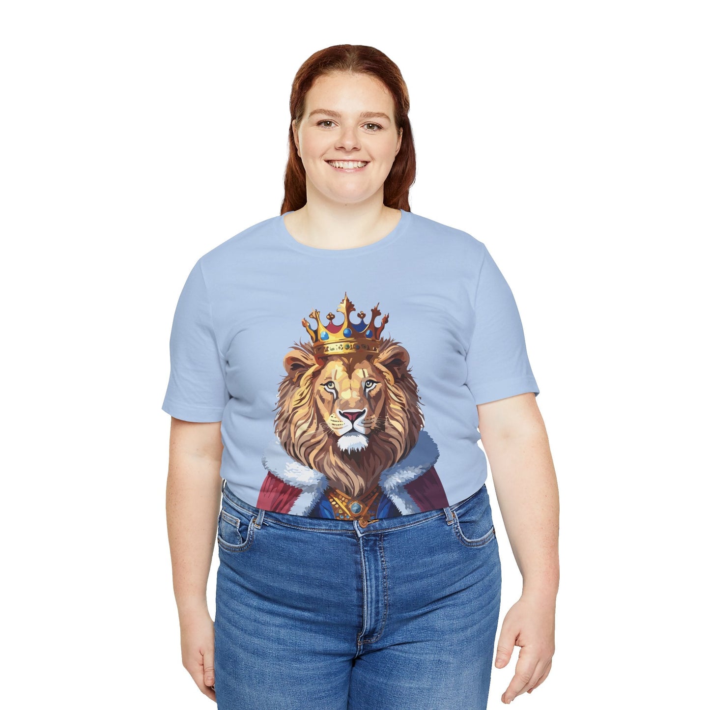 Unisex Animal Tee Shirt With Wild Animal Art Design Softstyle Comfort Tee Gildan 64000