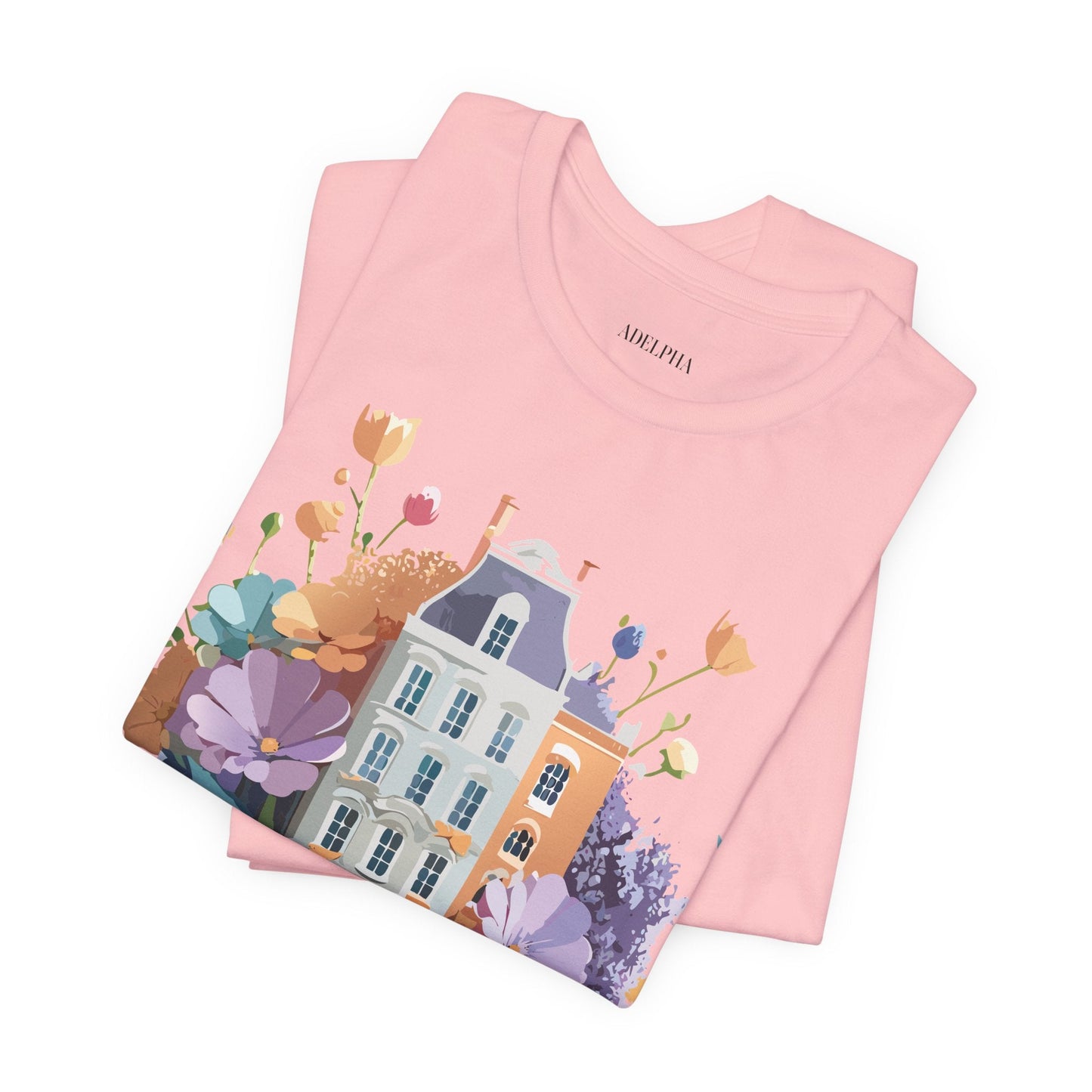 Amsterdam Graphic Tee Unisex Jersey Short Sleeve Shirt Travel Themed Original Artwork