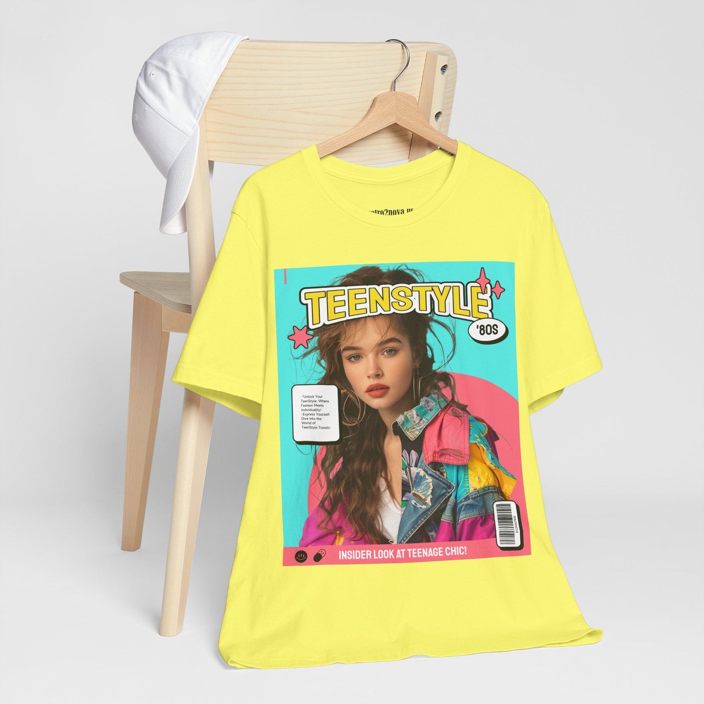 Magazine Cover Shirt Unisex Jersey Short Sleeve Tee Lightweight Breathable Fabric