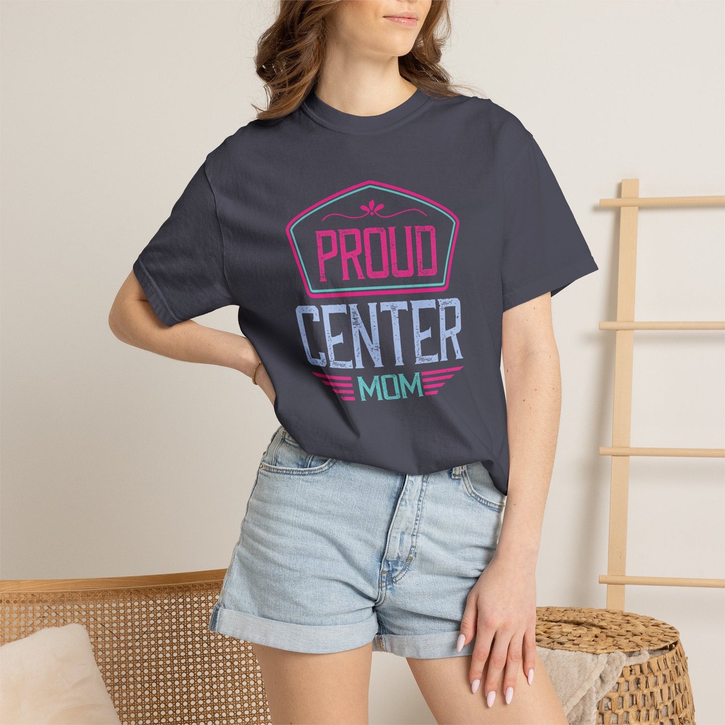 Mom T-shirt Mother Day Mama Tee Unisex Comfort Colors Garment-Dyed Cotton h89