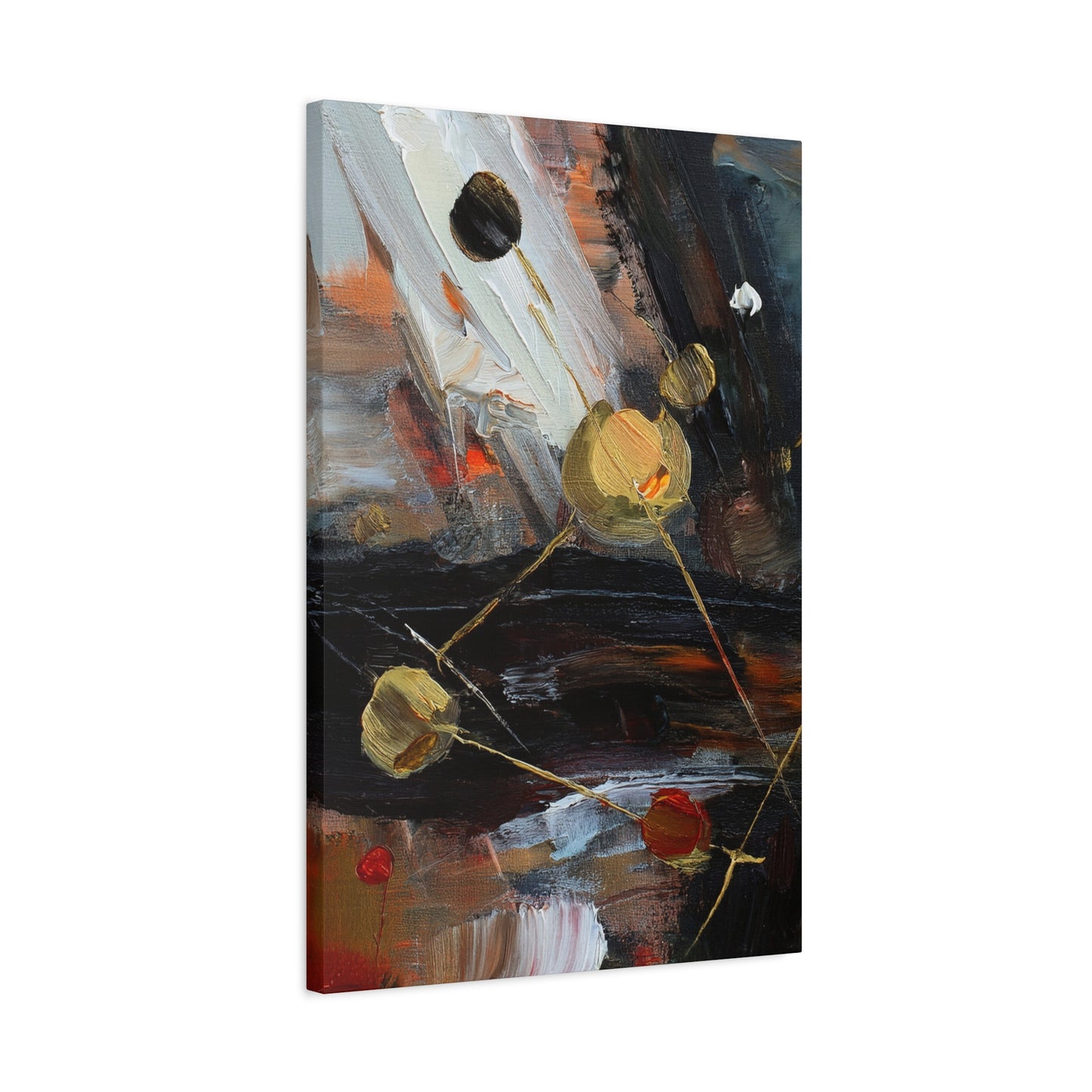 Abstract Oil Painting Print Canvas 20x24,20x30,24x30 24x32,24x36,30x40 32x48,36x48,40x60 Pine-Wood Inner Frame ABS-68