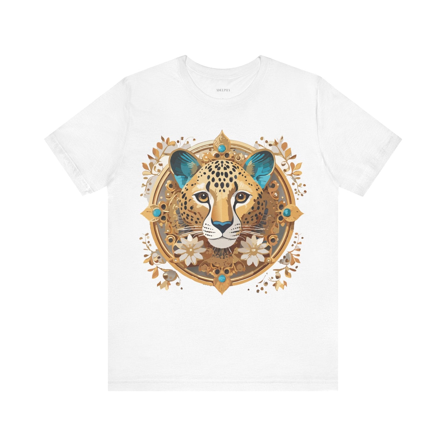 Medallion Shirt Graphic Tee Unisex Short Sleeve Vintage Inspired Artwork By Adelpha