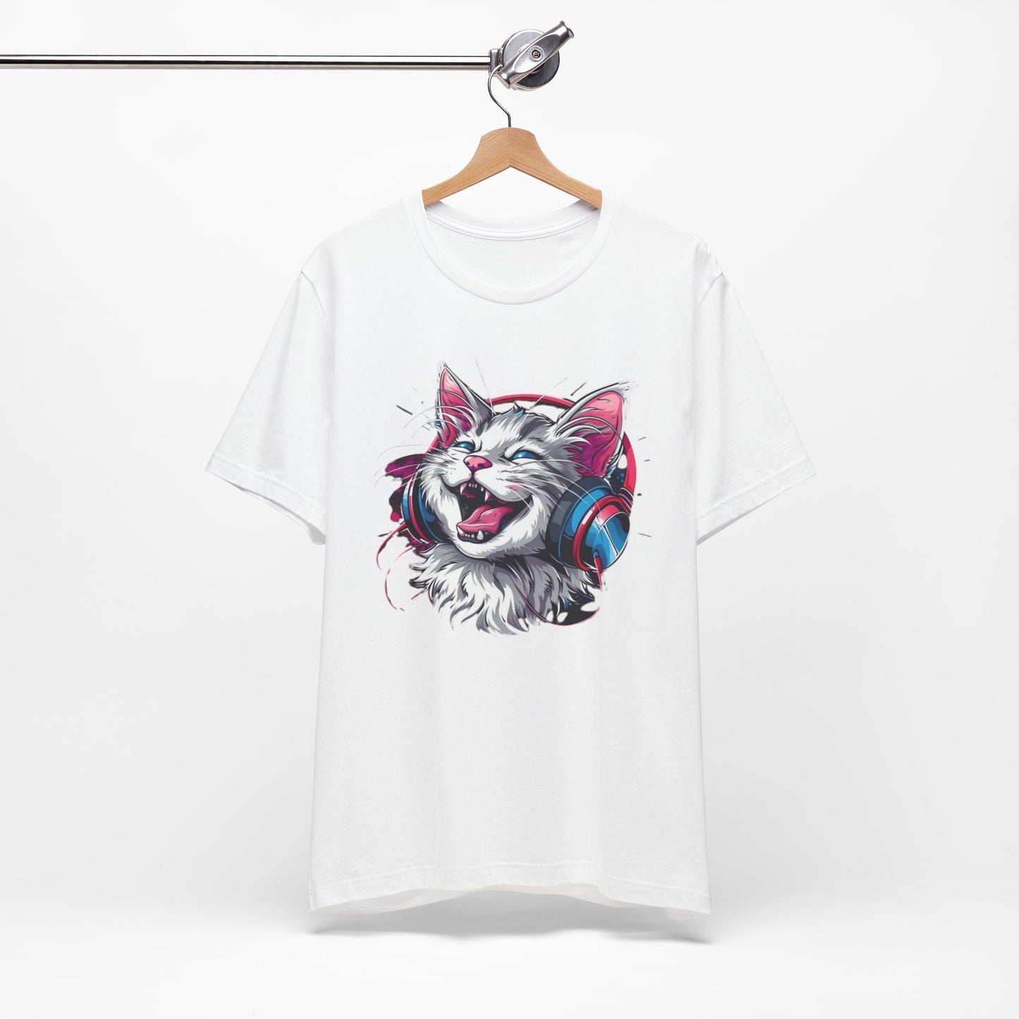 Gina Cartoon Cat Tee Shirt, Funny Cat T-Shirt, Pet Shirt, Animal Tees, Funny Animal T-Shirt, Graphic Tee