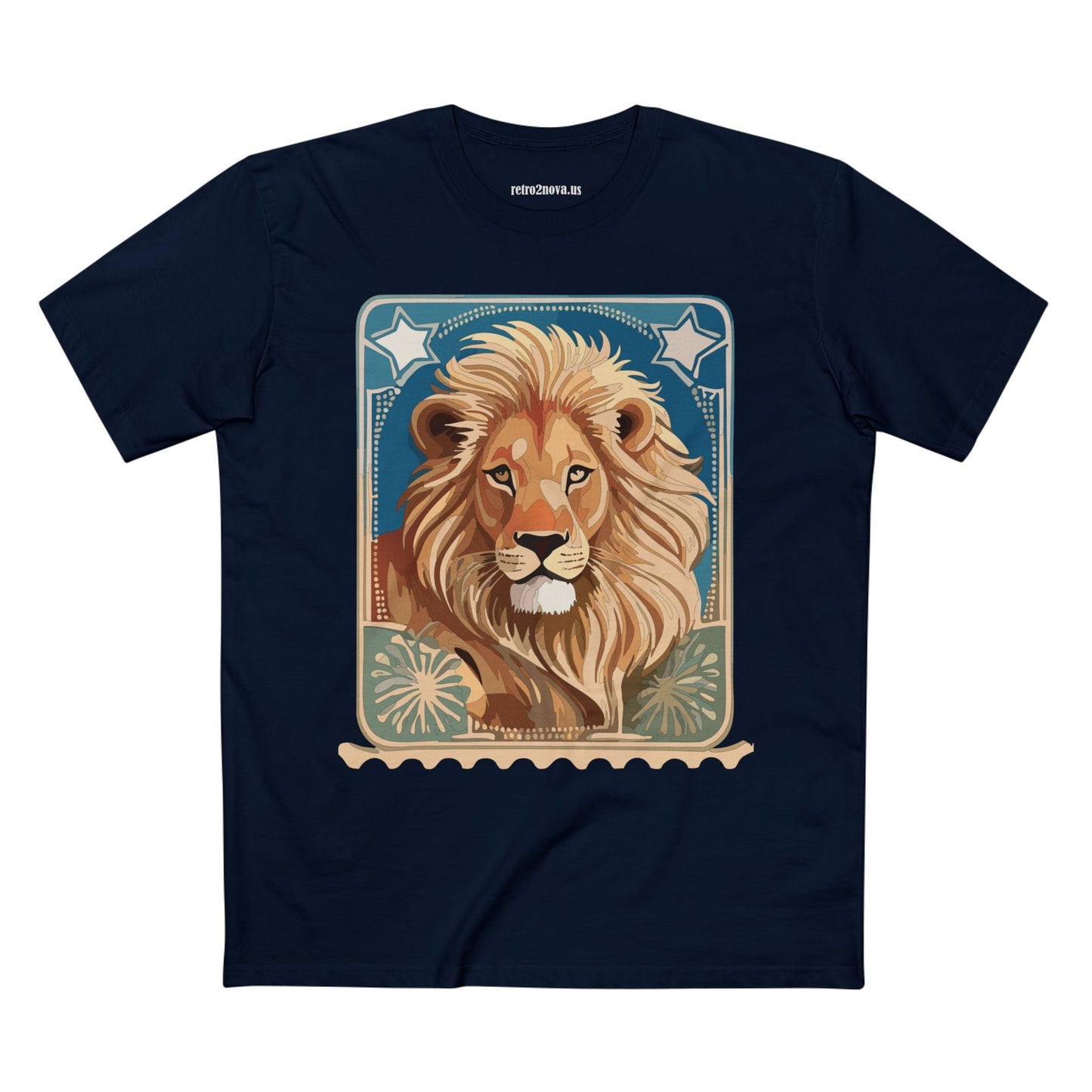 Stamp Shirt Postage Stamp Graphic Tee Unisex Premium Cotton Retro2Nova Original Art Design PS 52