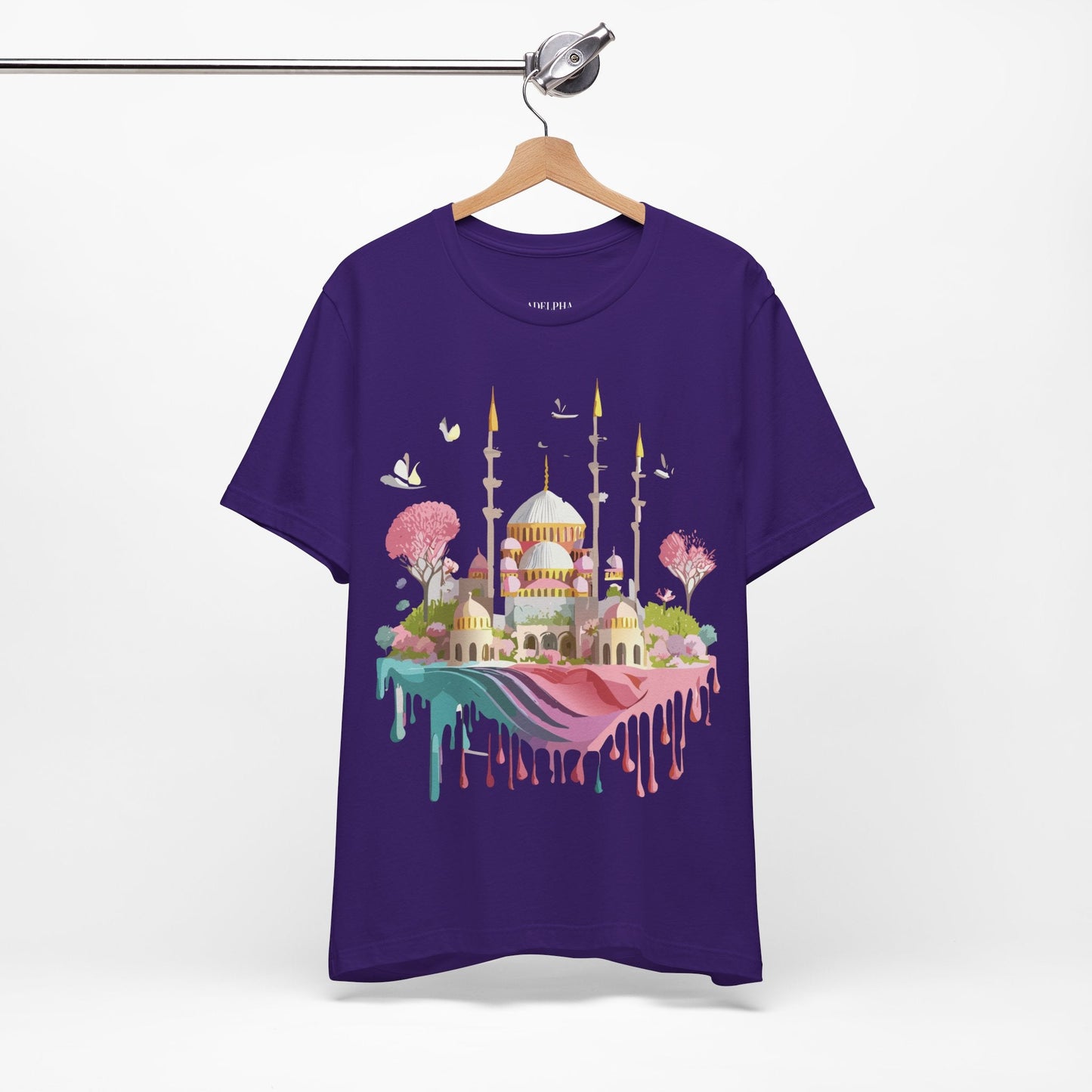 Istanbul Tourist Shirt Unisex Graphic Tee With Vintage Inspired Artwork By Adelpha