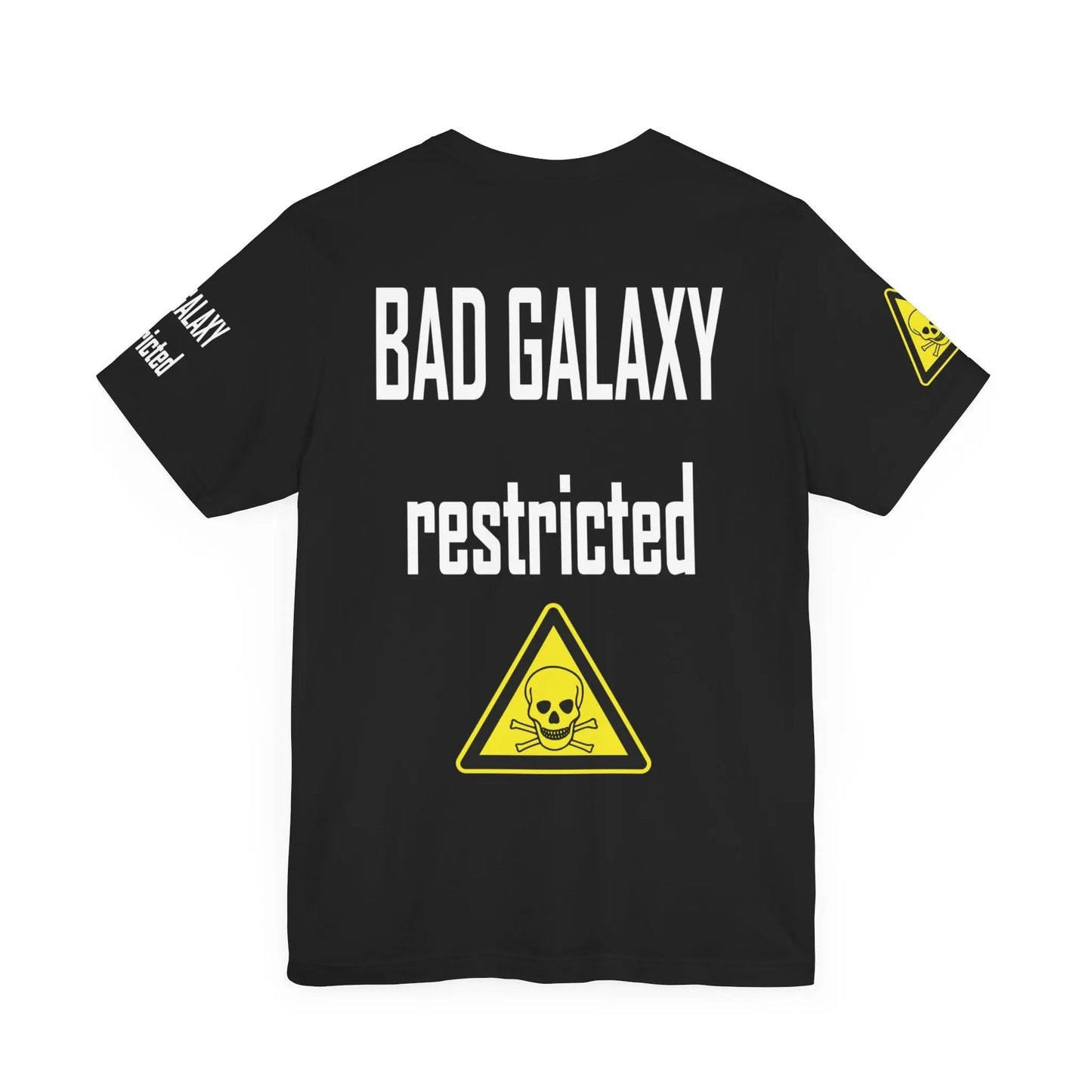 Bad Galaxy Skull T Shirt Made To Order 100 Percent Cotton Eco Friendly Inks USA Designed