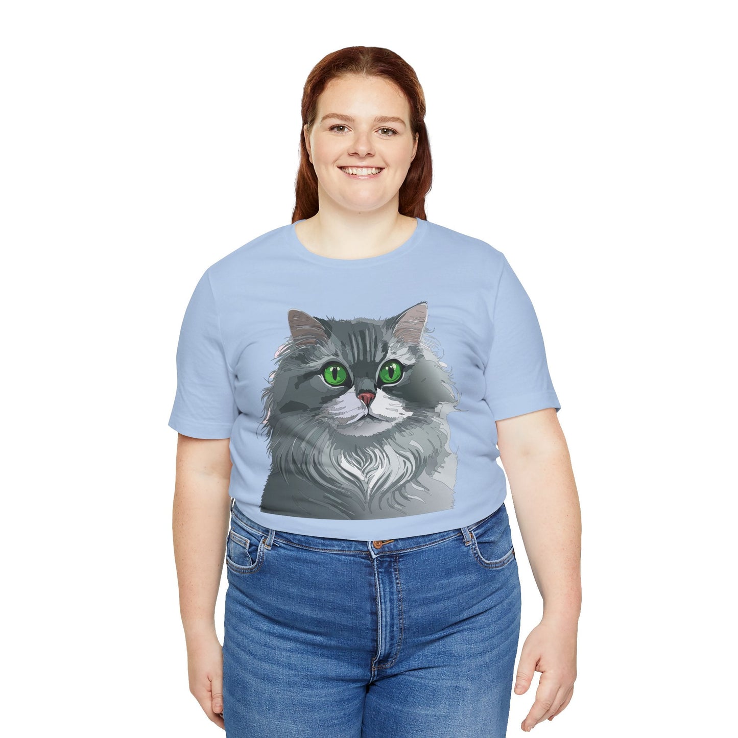 Unisex Animal Shirt With Art Design Animals Tee Short Sleeve Jersey Style Wild Animals Shirt