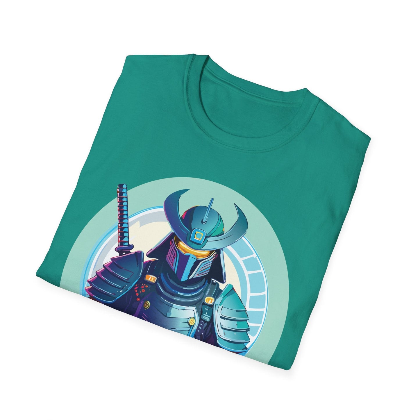 Samurai T Shirt Unisex Softstyle Tee Gildan 64000 Lightweight Ring Spun Cotton Everyday Comfort