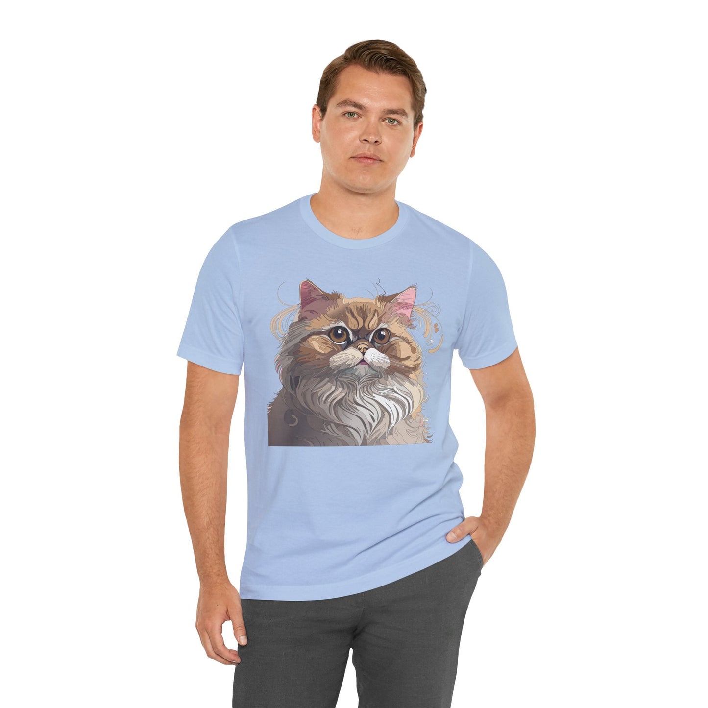 Unisex Animal Shirt With Animals Art Design Tee Short Sleeve Wildlife Print Tee Collection