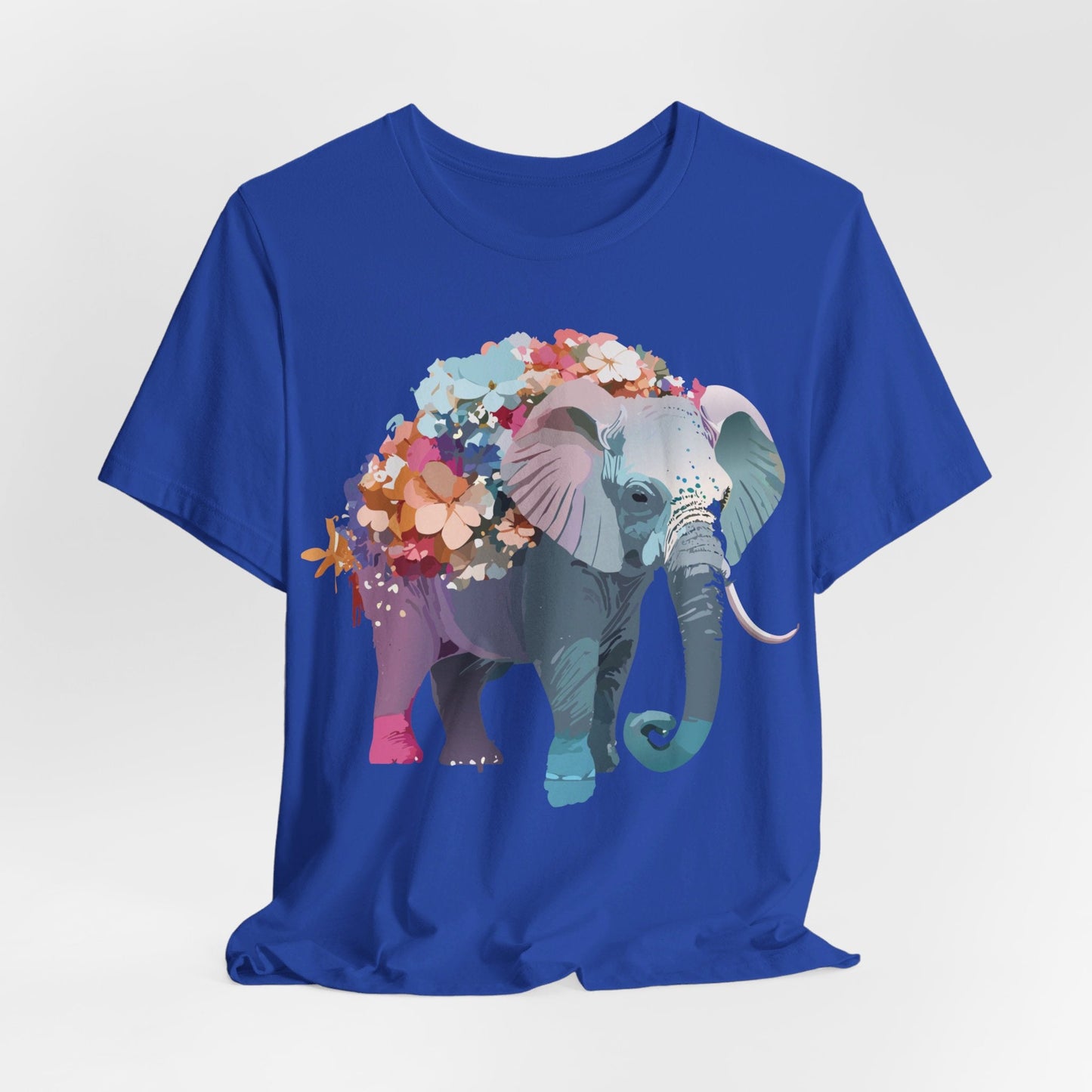 Elephant Graphic T Shirt Unisex Vintage Inspired Adelpha Artwork Short Sleeve Tee