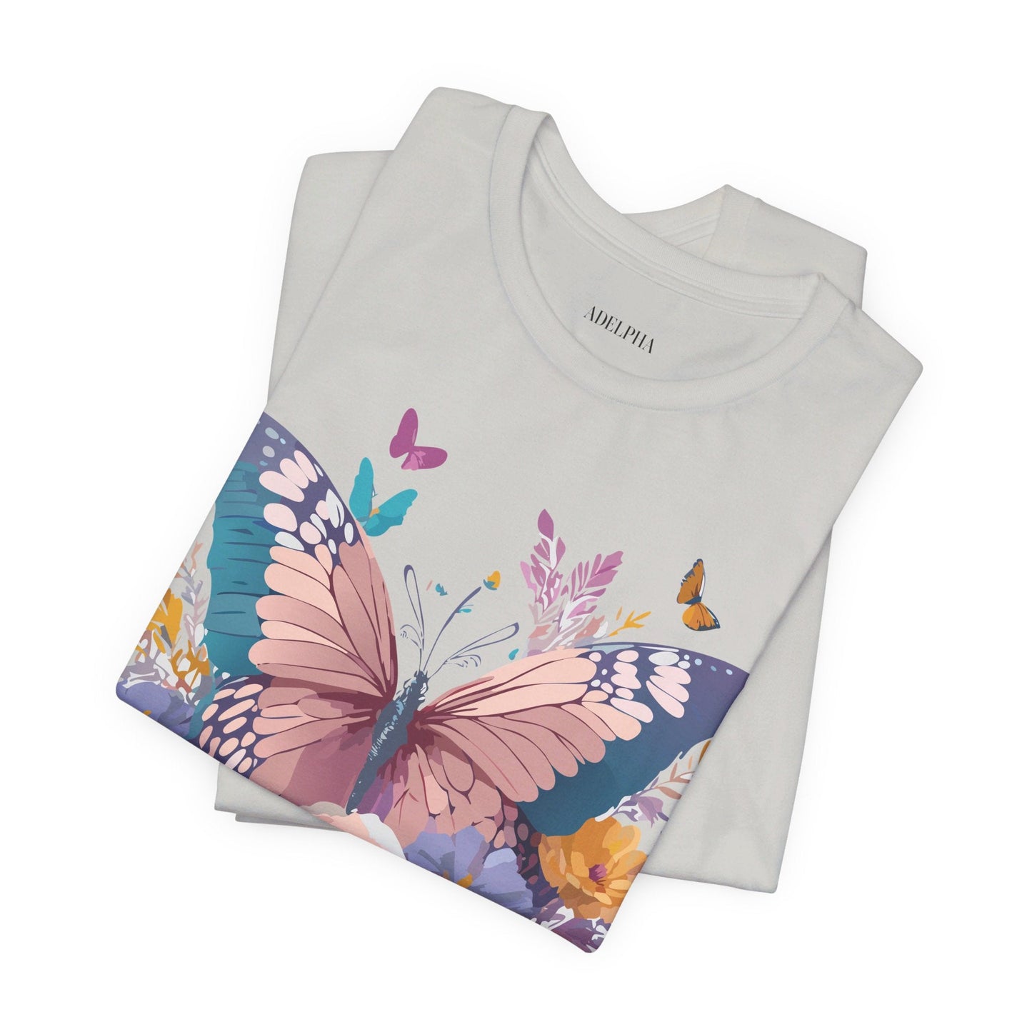 Butterfly Graphic Tee Unisex Short Sleeve Artwork By Adelpha
