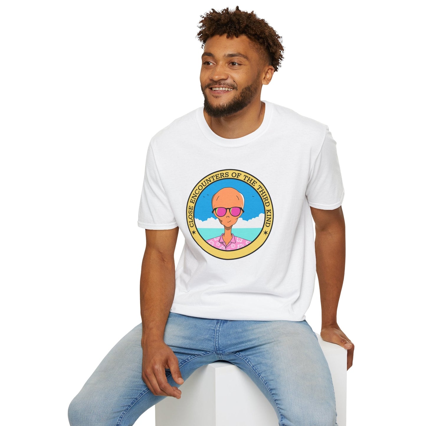 Funny T Shirts UFO Tees Funny Aliens Shirt  7