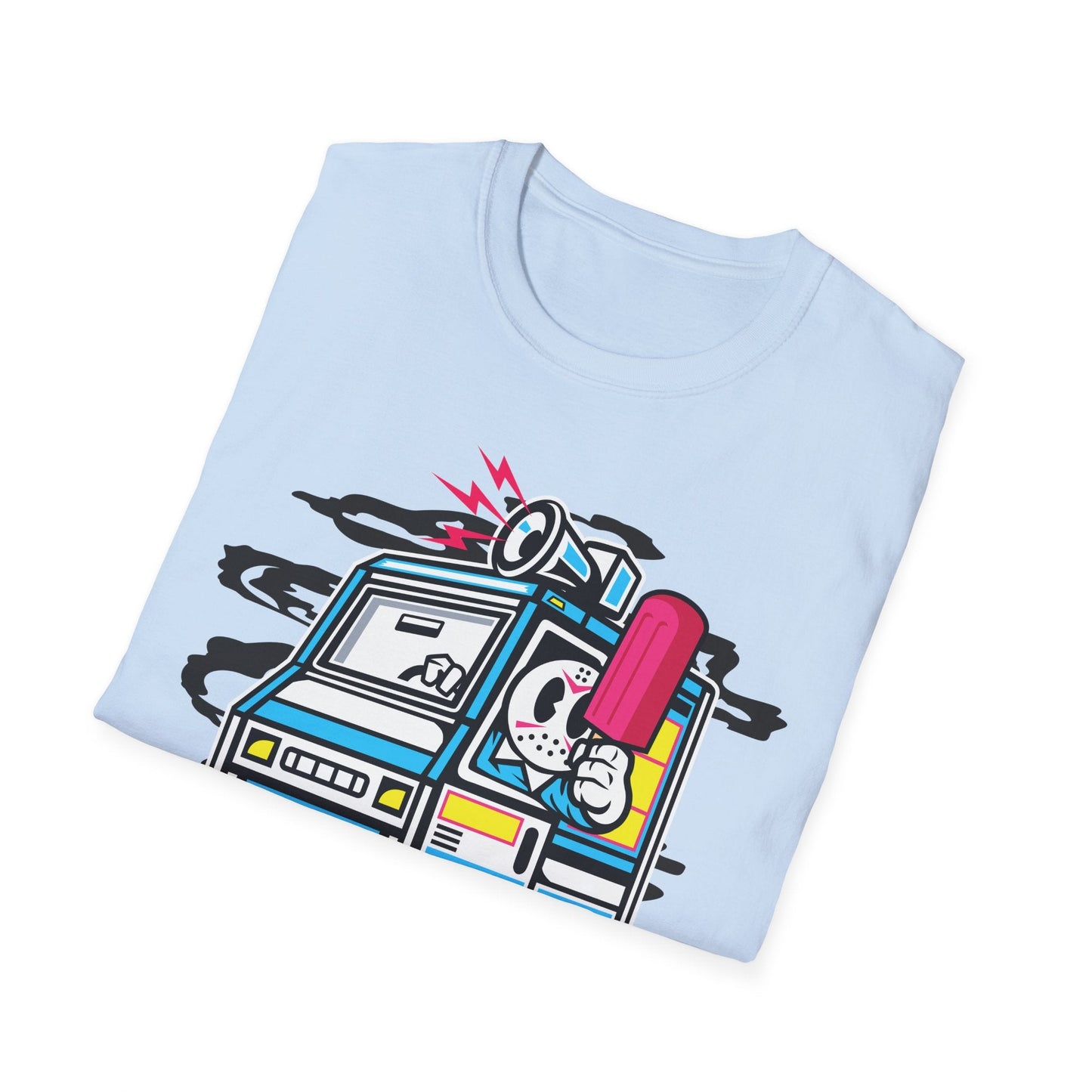Cartoon T Shirt Animation Tee Funny Unisex Softstyle Gildan 64000 100 Percent Ring Spun Cotton