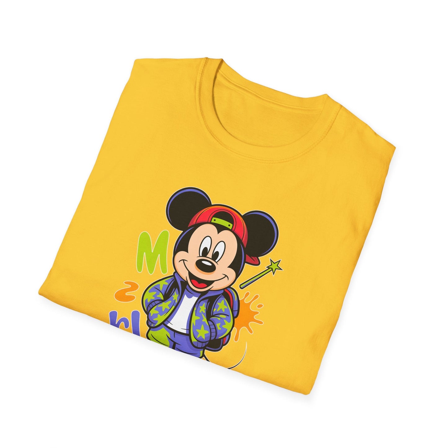 Cartoon T Shirt With Animation Design Unisex Gildan Softstyle 64000 Tee For Funny Animals