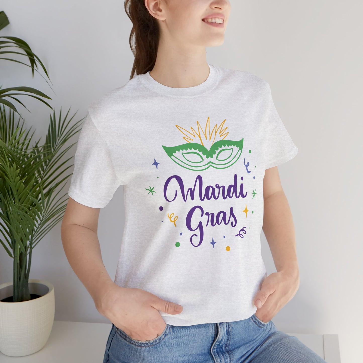 Camiseta unisex de algodón para carnaval