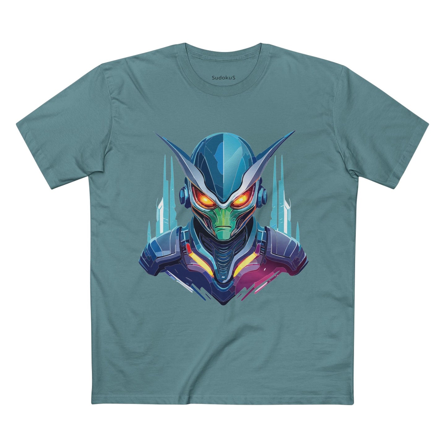 Aliens Graphic Unisex 100 Cotton Staple Tee 3