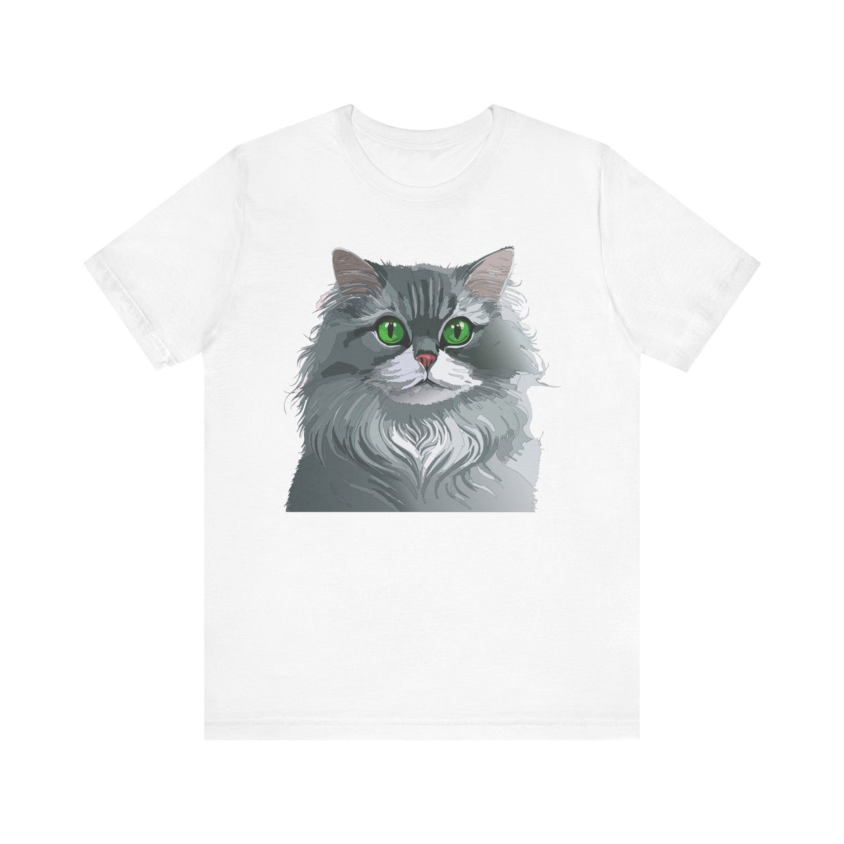 Wild Animals  Graphic Unisex Cotton Bella+Canvas Tee with Art Animal Design ab42