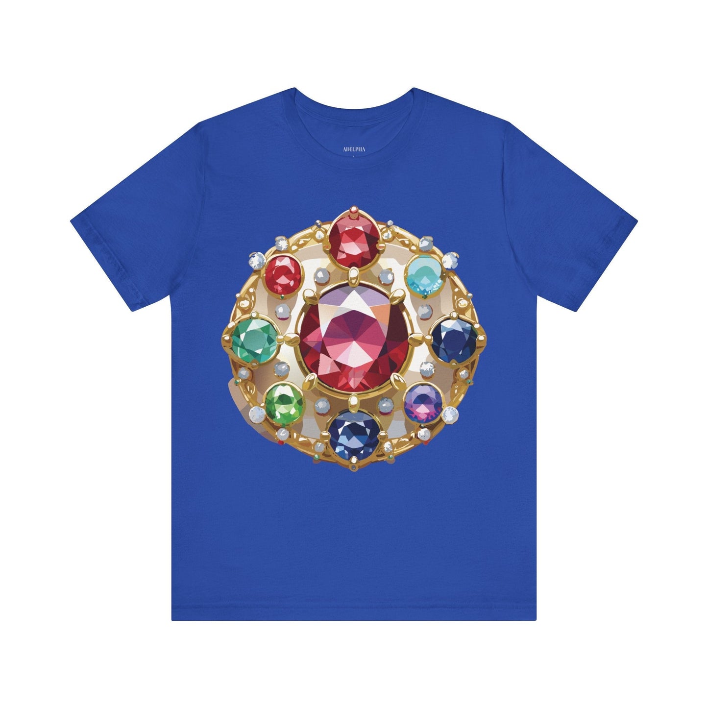 Adelpha Graphic T Shirt Unisex Vintage Artwork Tee Jewelry Design Short Sleeve Art Print