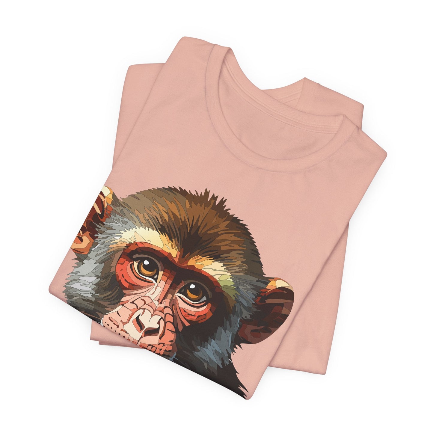 Unisex Animal Tee Shirt With Art Design Wildlife Graphic Gildan Softstyle 64000 Shirt