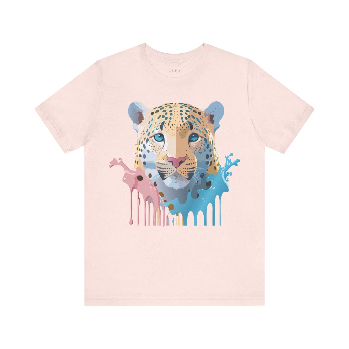Adelpha Cheetah Graphic T Shirt Unisex Jersey Short Sleeve Vintage Art Tee