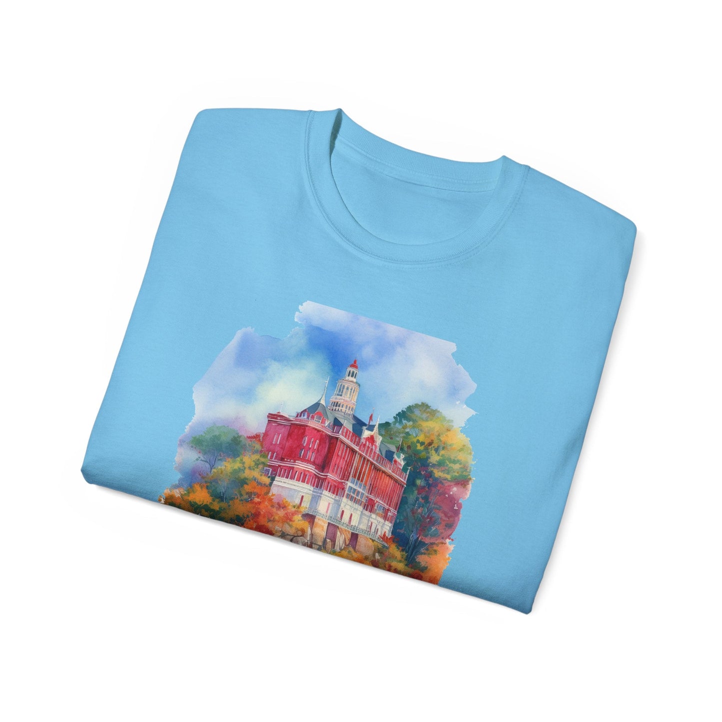 Connecticut Graphic Unisex Cotton T‑Shirt 2