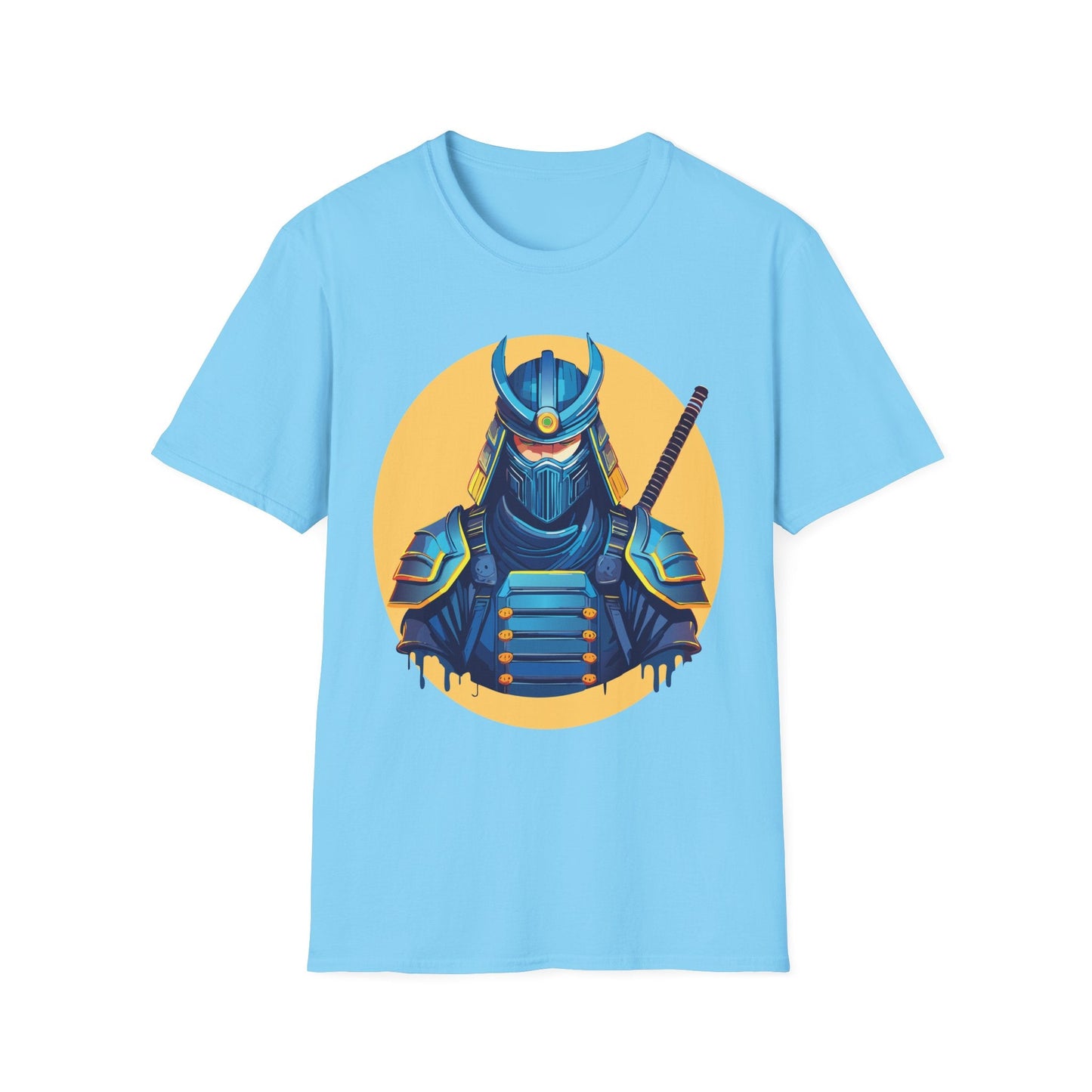 Samurai Shirt Unisex Softstyle T Shirt 100 Percent Ring Spun Cotton Tee For Everyday Comfort