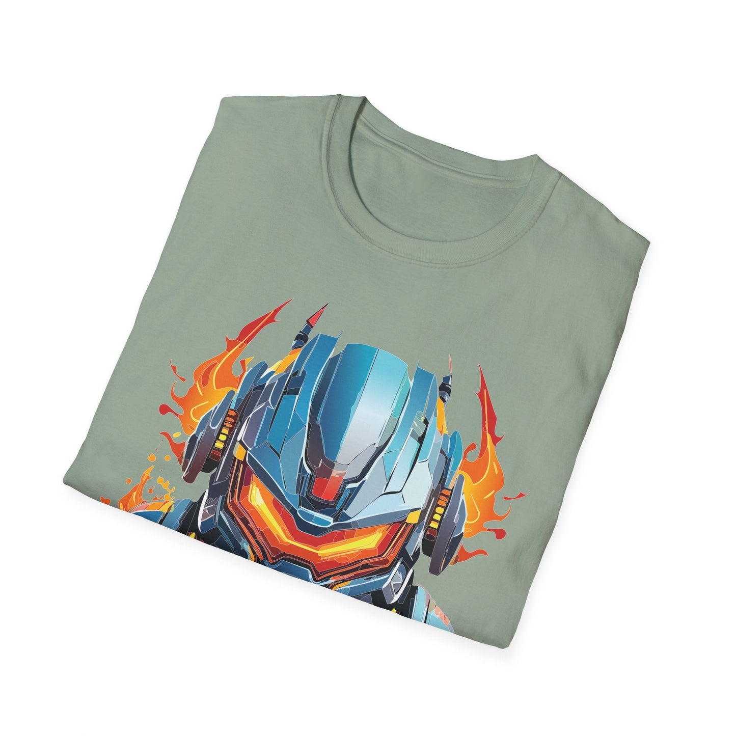 Cyborg Tee Unisex Robot Terminator Shirt Softstyle Gildan 64000 Short Sleeve Art Design