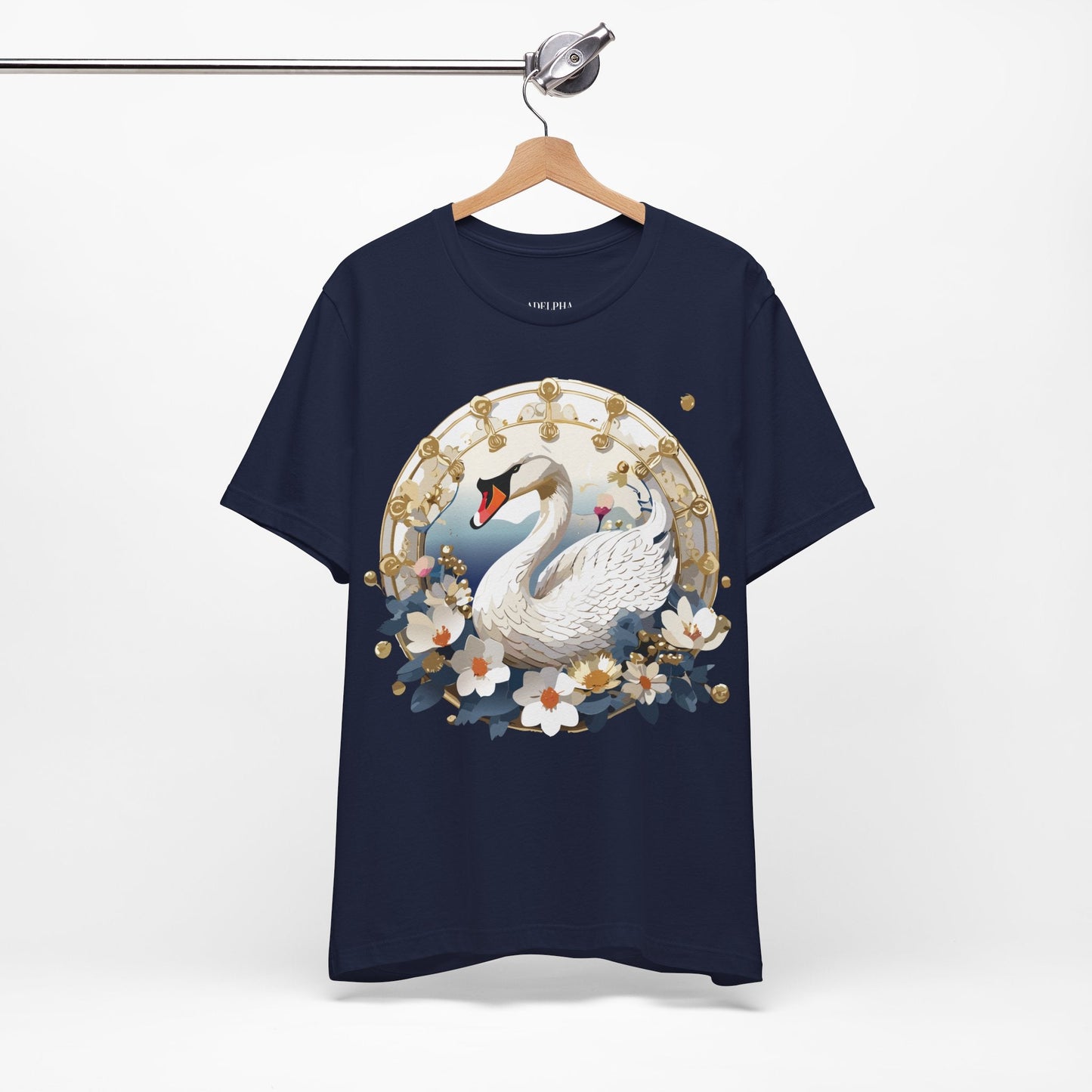Medallion Graphic Unisex 100 Cotton Vintage Animal Medal Artwork Tee 44