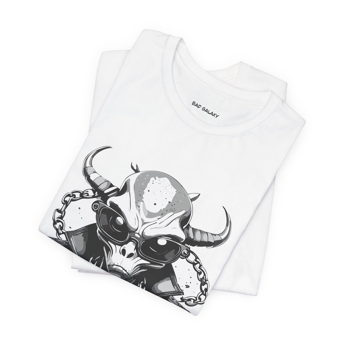 Alien Graphic Unisex Cotton Bella+Canvas Tee with Art Design b62
