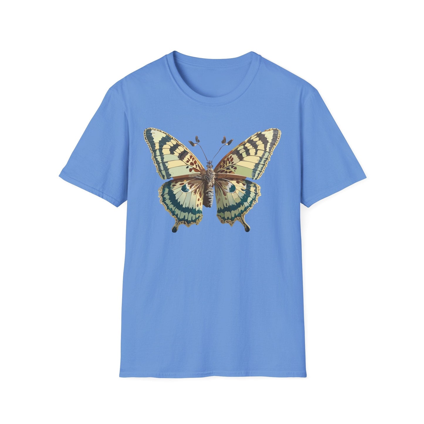 Butterfly Shirt Unisex T Shirt Monarch Butterfly Print Softstyle Gildan 64000 Tee