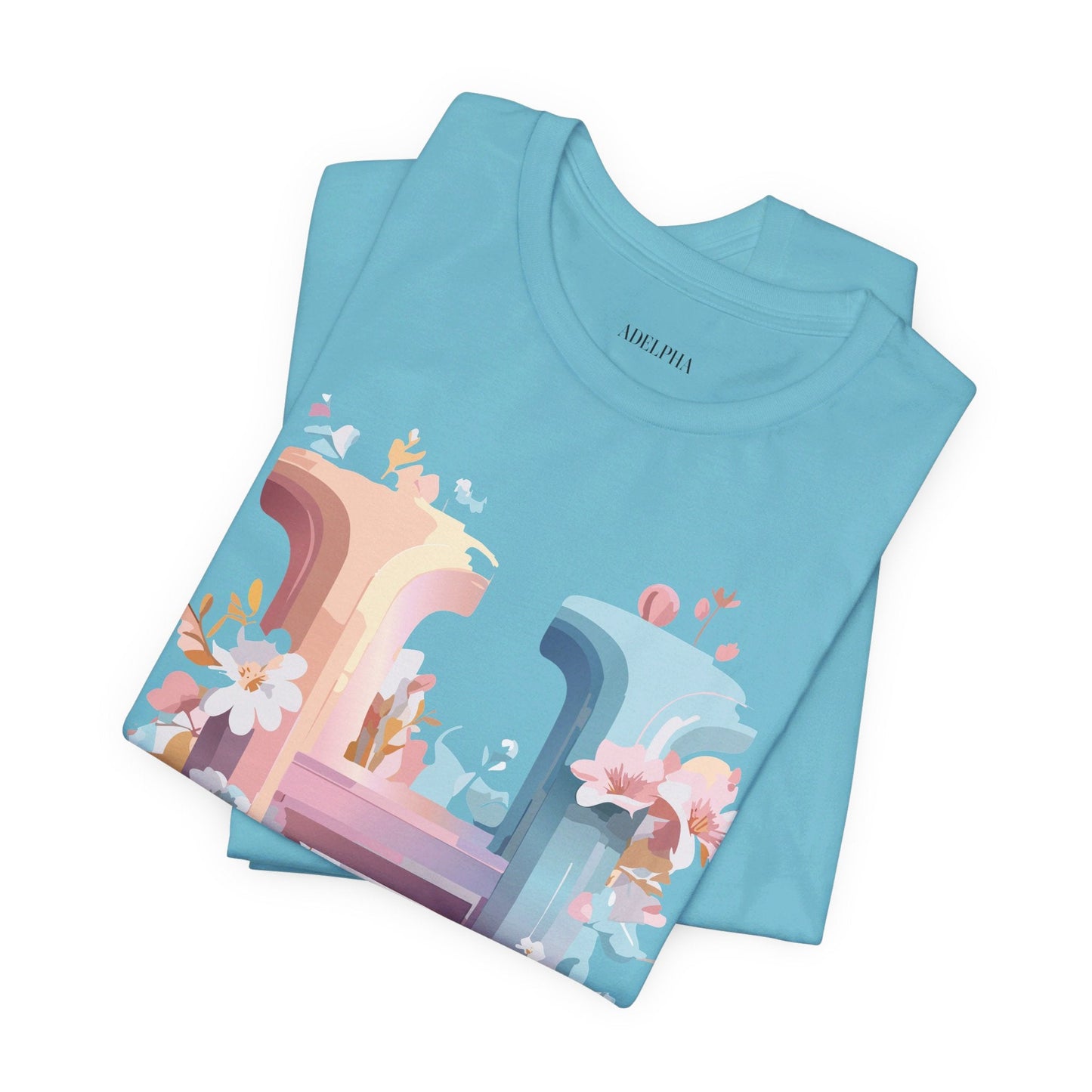 Letter H Graphic T Shirt Unisex Jersey Short Sleeve Tee By Adelpha Vintage Artwork