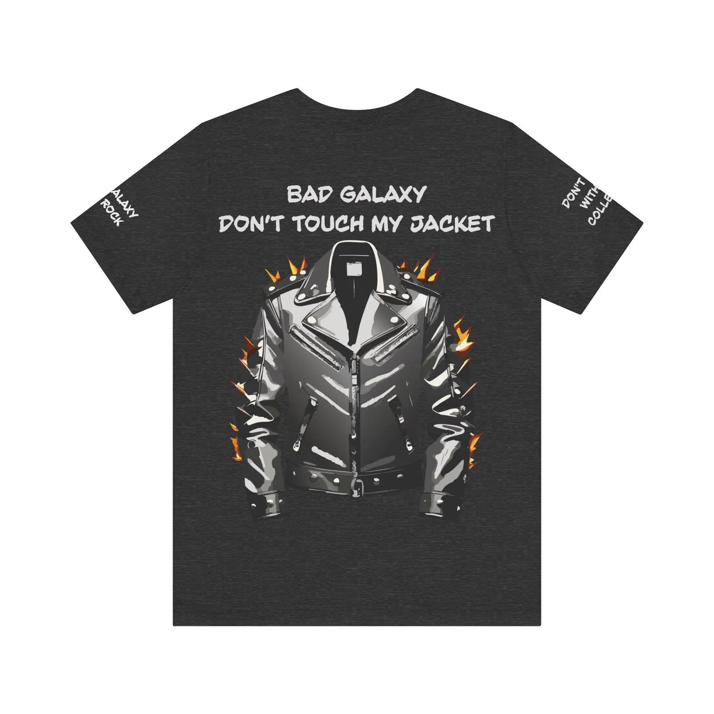 Punk Rock Tee Shirt From Bad Galaxy 100 Percent Cotton Eco Friendly Inks Made To Order USA Designed