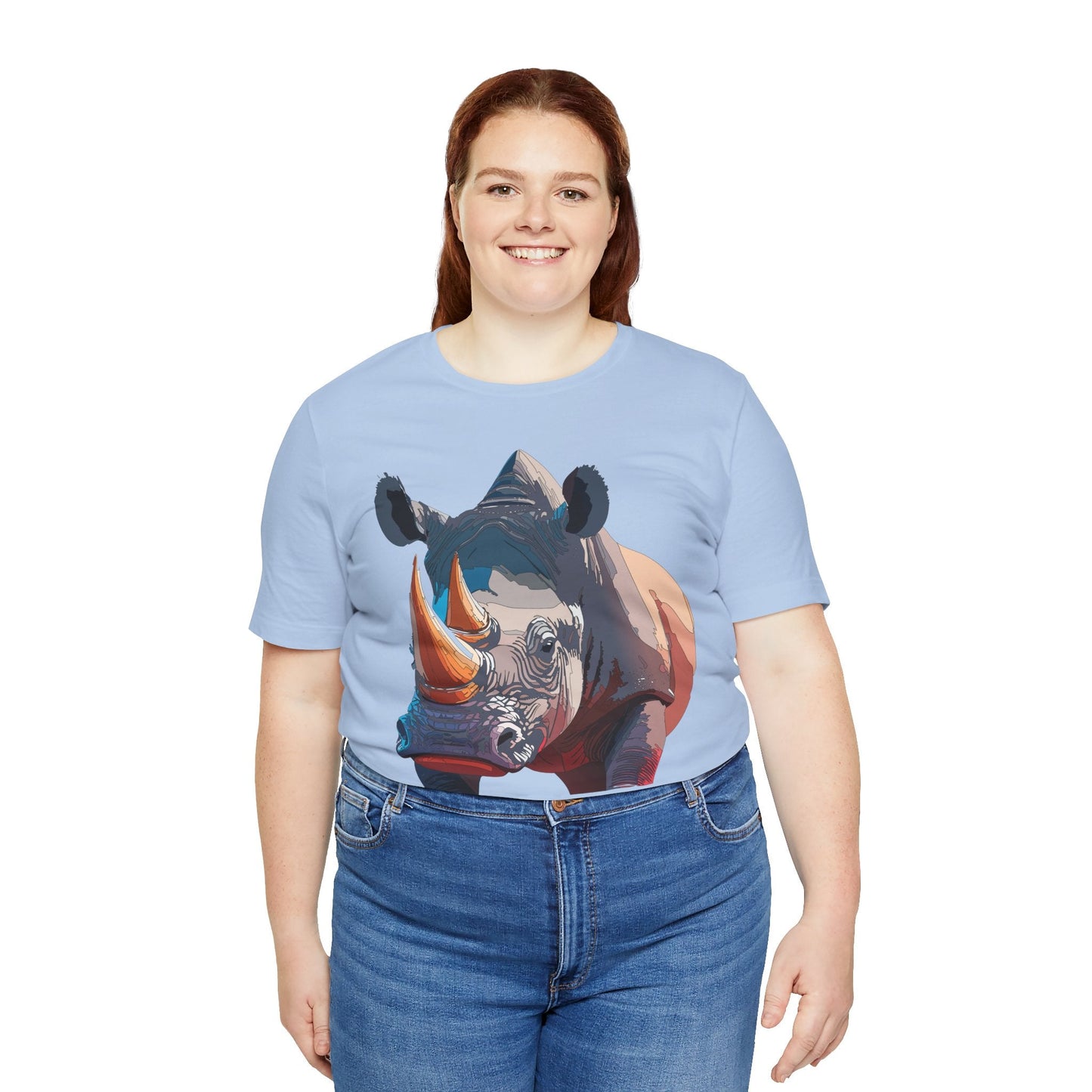 Unisex Animal Shirt Tee With Art Design Wild Animals Gildan Softstyle 64000 Graphic Tee