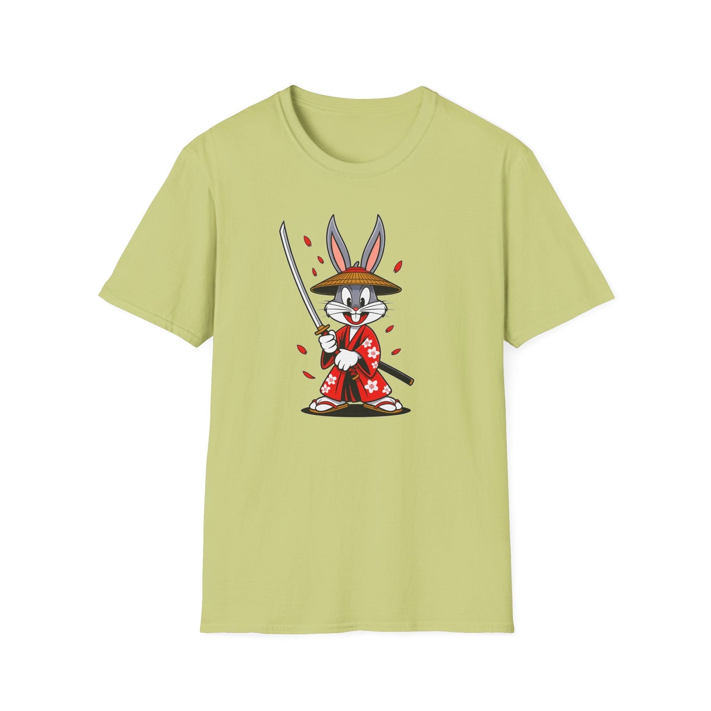 Bugs Bunny Graphic T Shirt Unisex Gildan Softstyle 64000 Cotton Tee Cartoon Animation Design