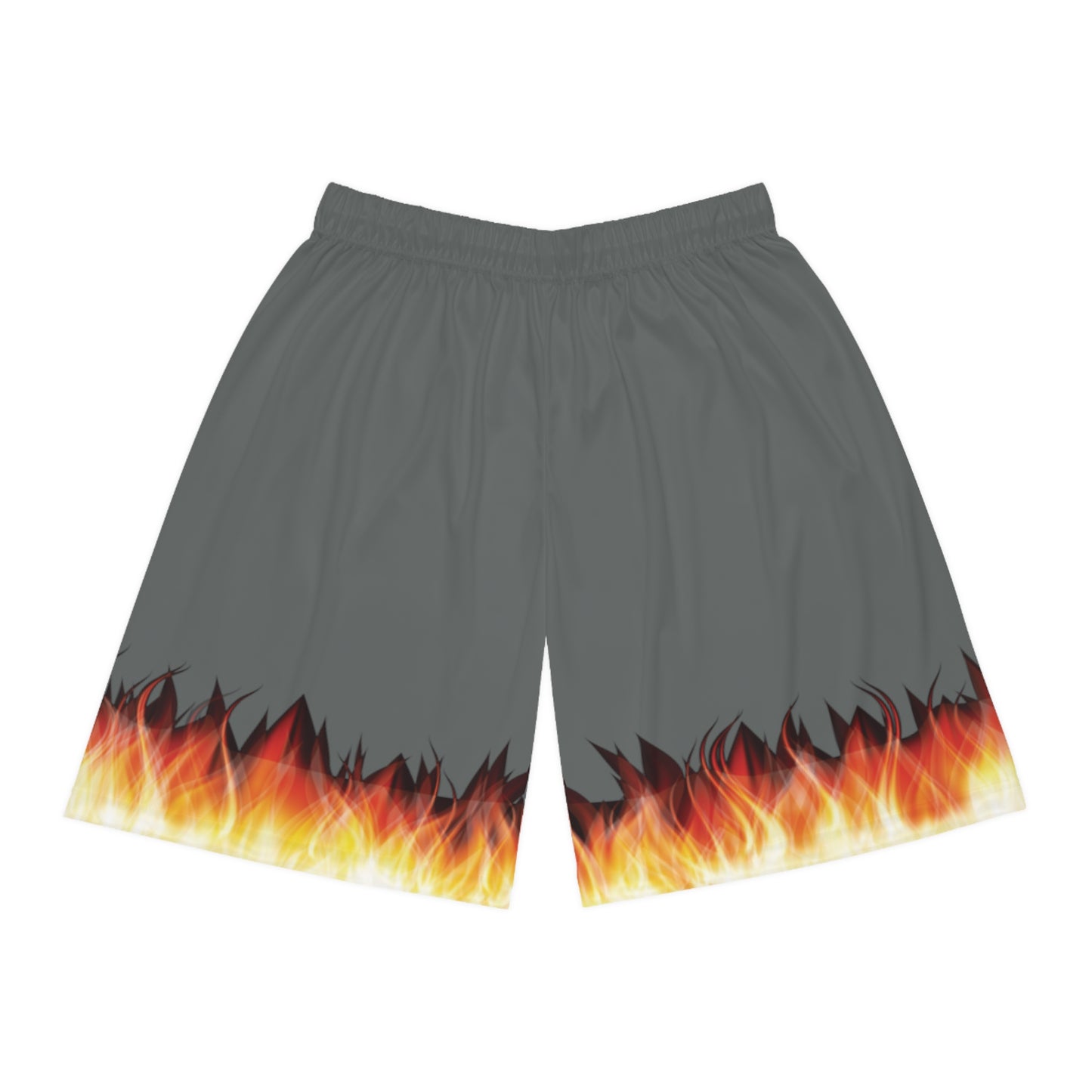 Basketballshorts für Herren mit Flamme 