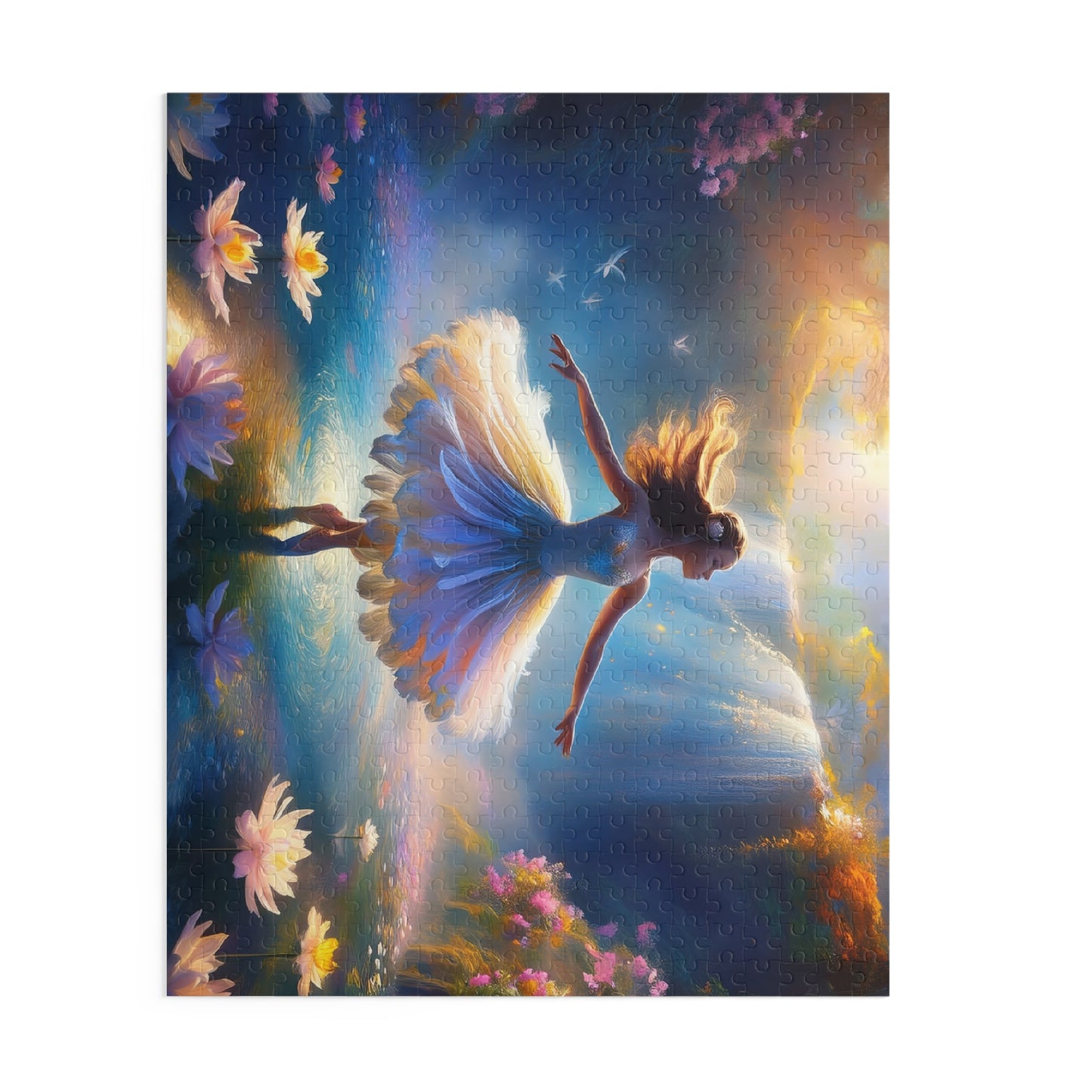 Ballerina Puzzle 500-Chipboard Pieces in Box | Kids Puzzles Size: 16" x 20",  Ages 9+ and Family pn14