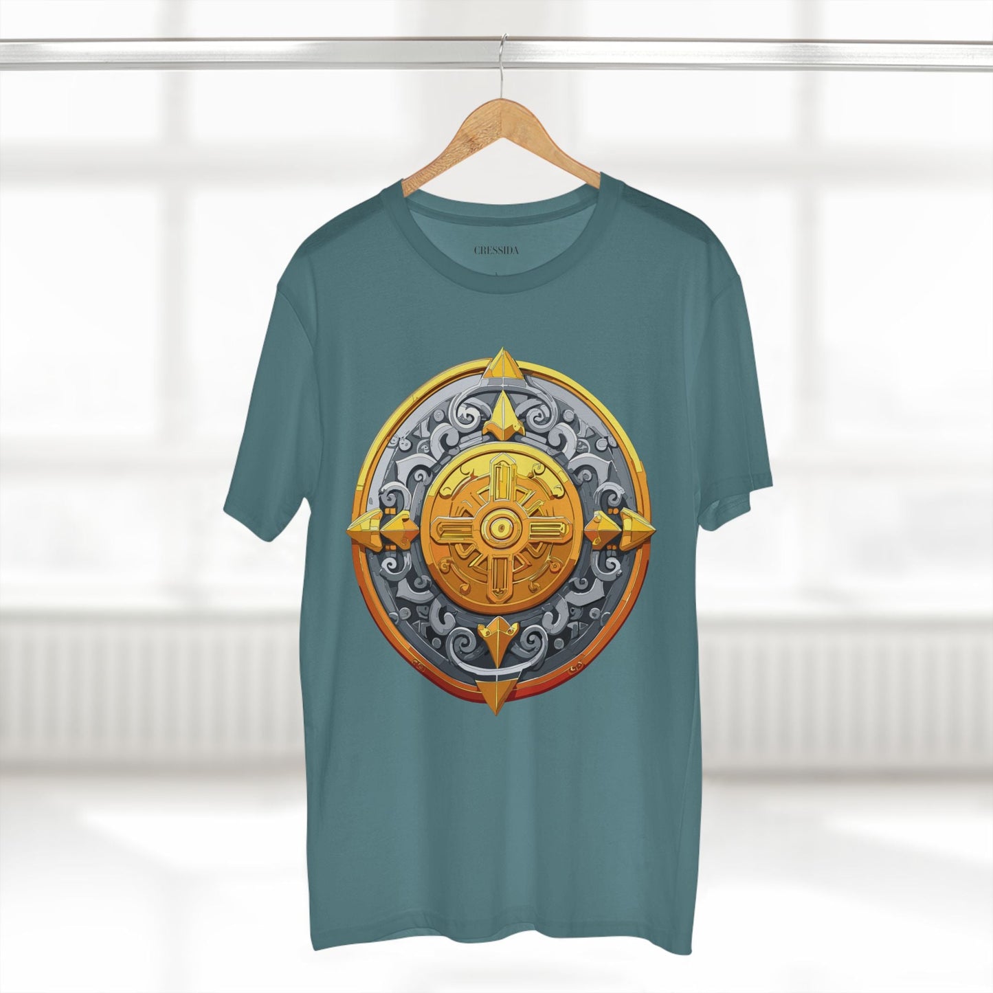 Antique Gold Coin Graphic Design T-Shirt Unisex 100 Cotton With Golden Print Artwork Tee 20