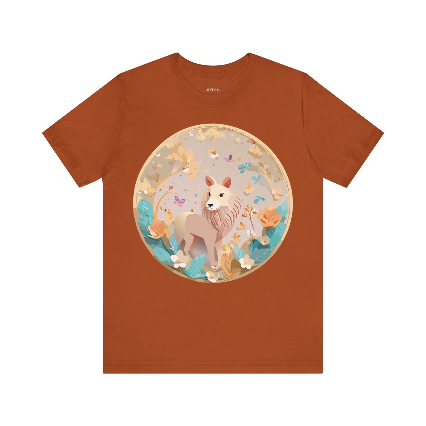 Unisex Graphic Tee With Original Vintage Inspired Art By Adelpha Premium Short Sleeve Casual Shirt