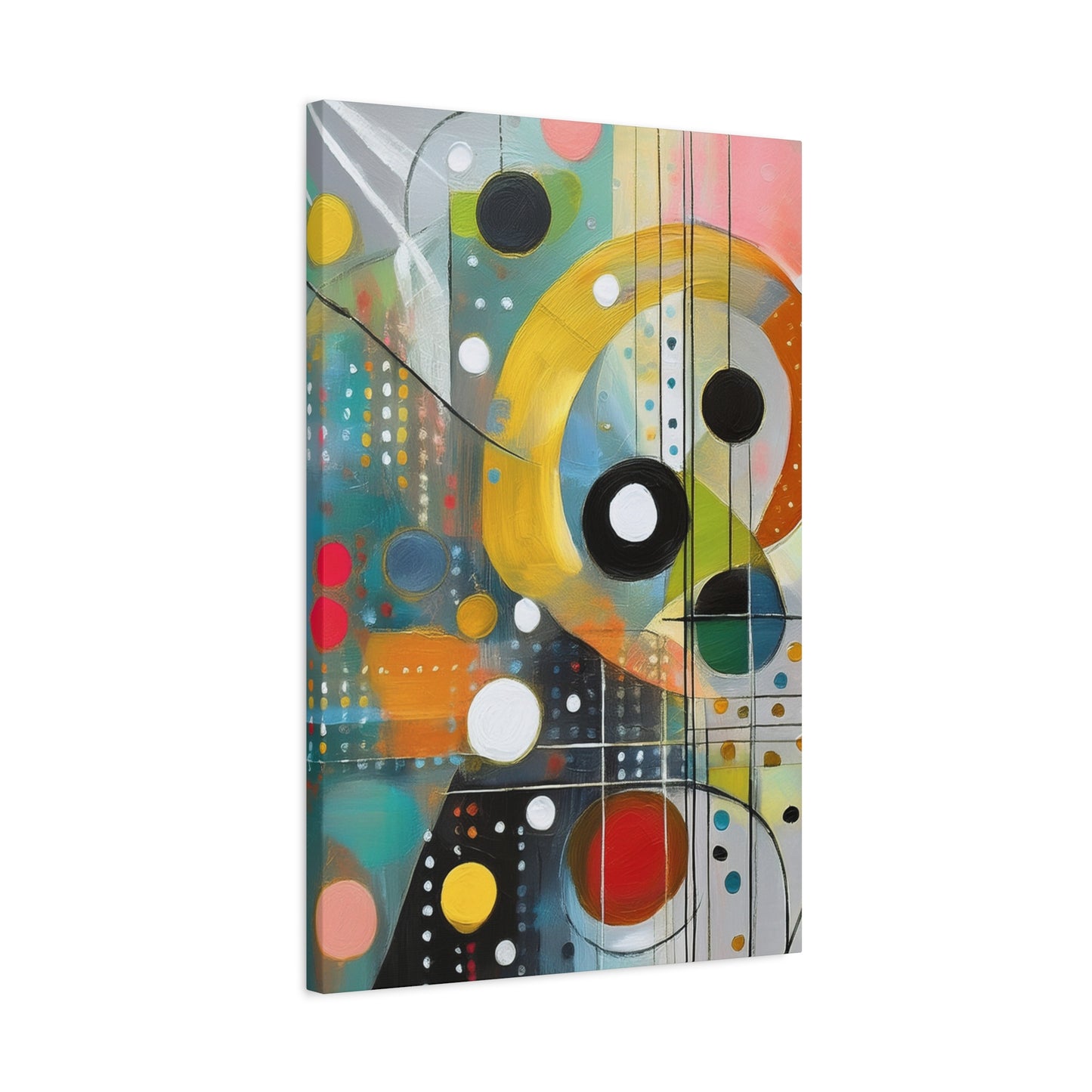 Abstract Oil Painting Print Canvas 20x24,20x30,24x30 24x32,24x36,30x40 32x48,36x48,40x60 Pine-Wood Inner Frame ABS-118