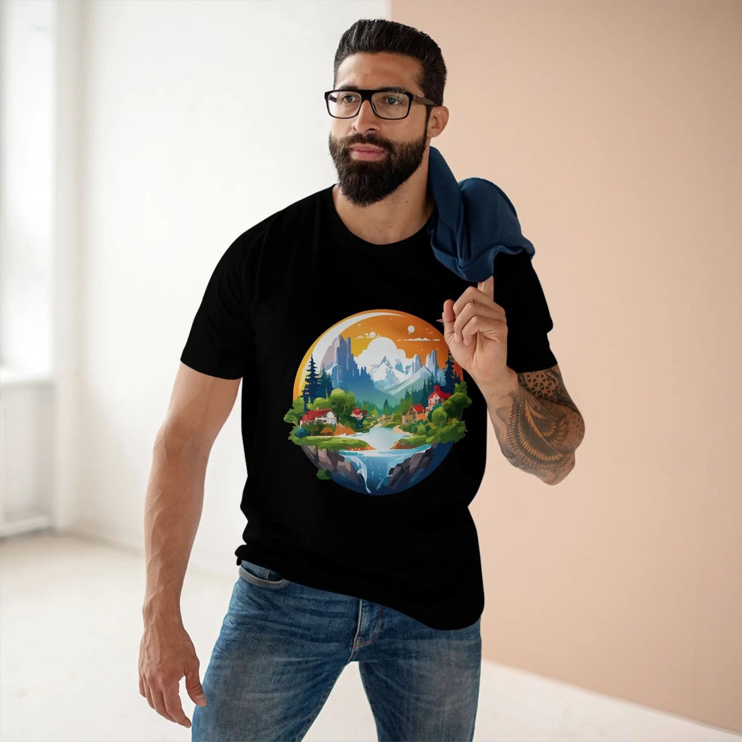 Fantasy Graphic Unisex 100 Cotton Staple Tee 8