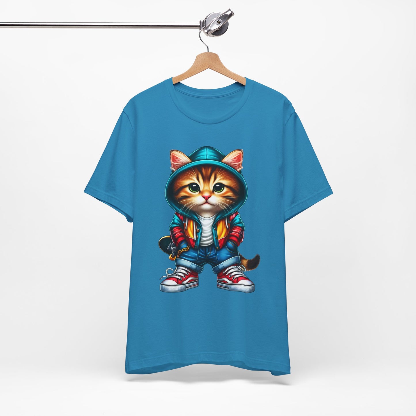 Mina Cool Cat Tee Shirt, Funny Cat T-Shirt, Pet Shirt, Animal Tees, Funny Animal T-Shirt, Graphic Tee