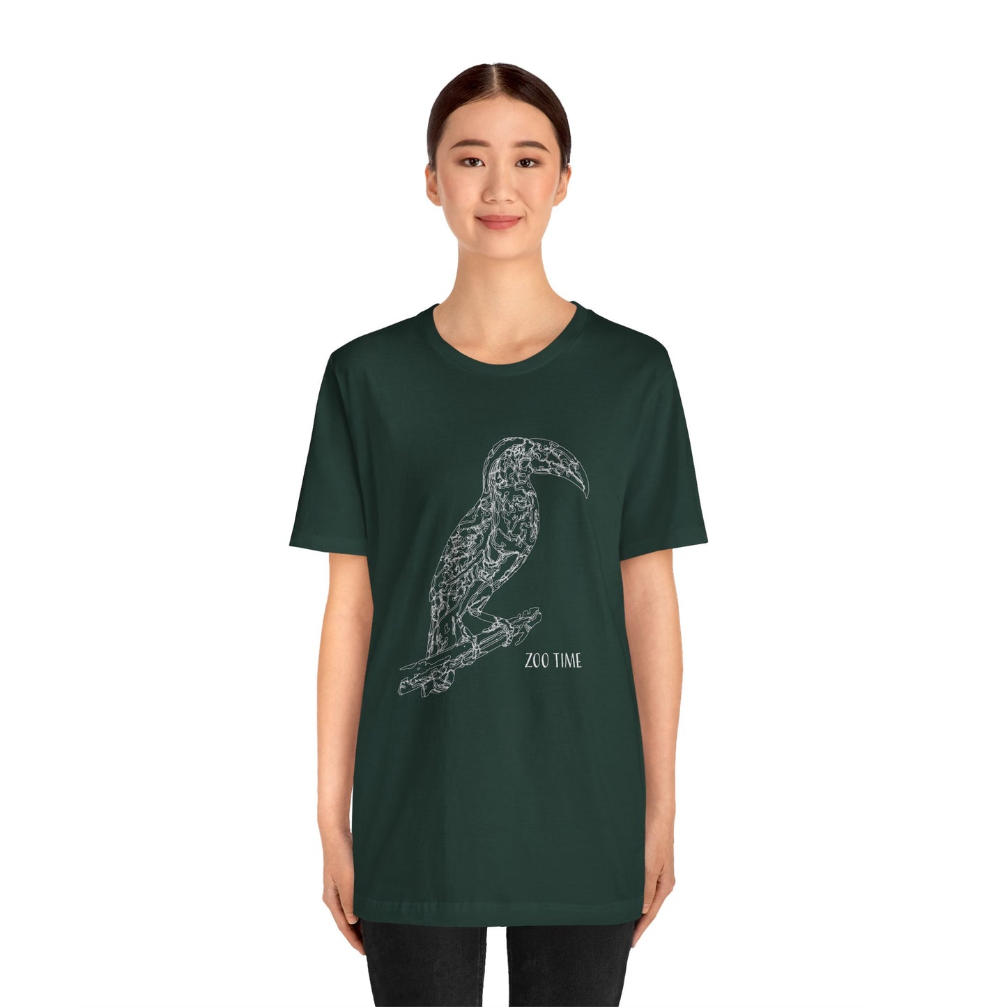 Unisex Tee Shirt with animals Print