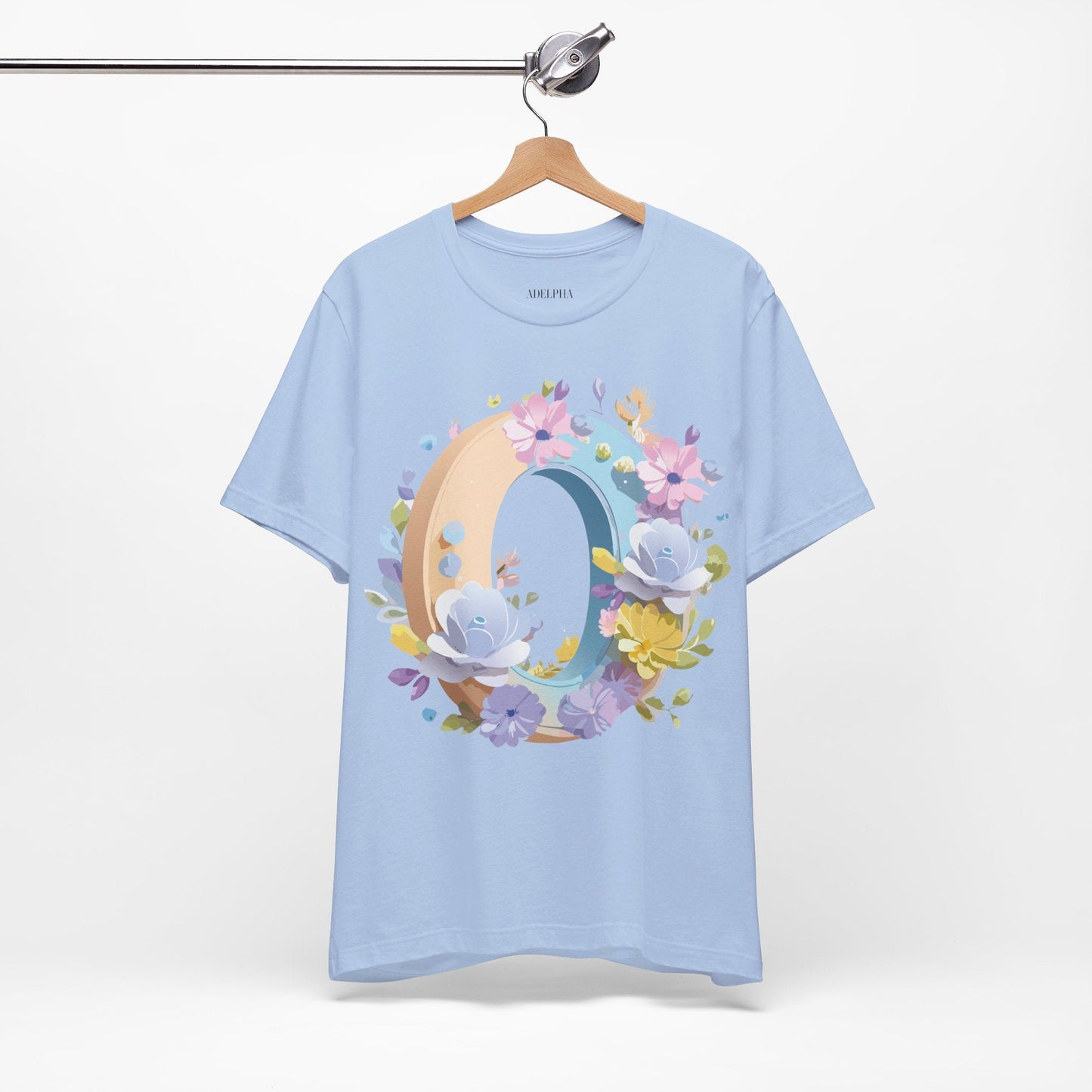 Unisex Jersey Short Sleeve Letter O Shirt Graphic Tee By Adelpha Premium Vintage Inspired Artwork