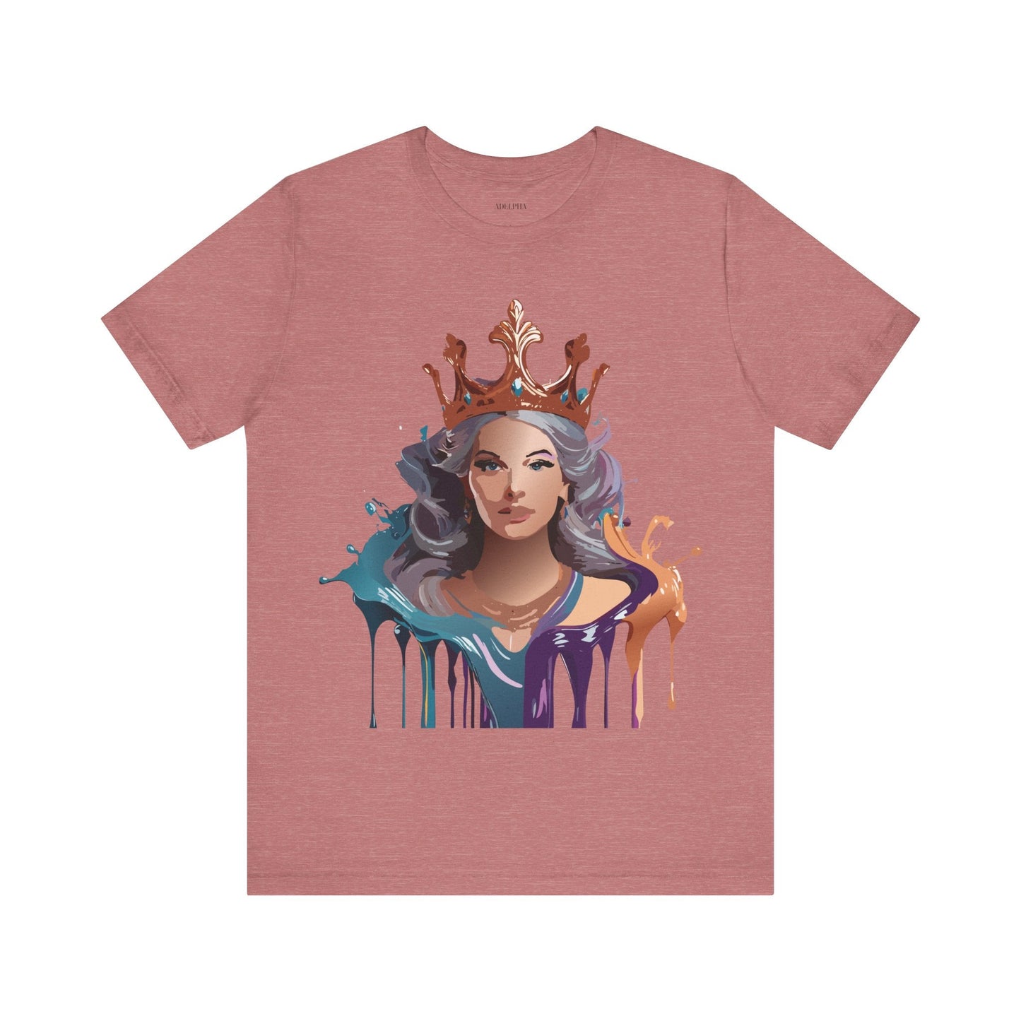 Queen Graphic T Shirt Unisex Adelpha Art Design Tee Premium Quality Jersey Short Sleeve
