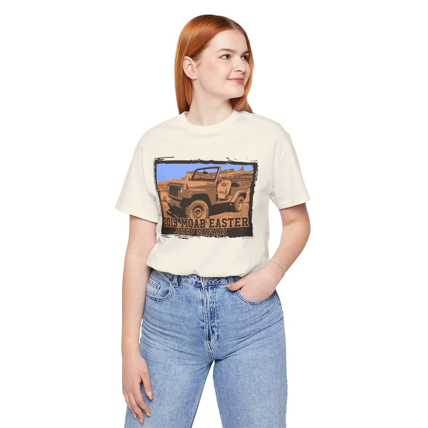 Moab Easter Safari Graphic Design Tee, Moab Easter Shirt, Vintage Tees, Art Design T-Shirt, Graphic Tee, Retro Art Shirts